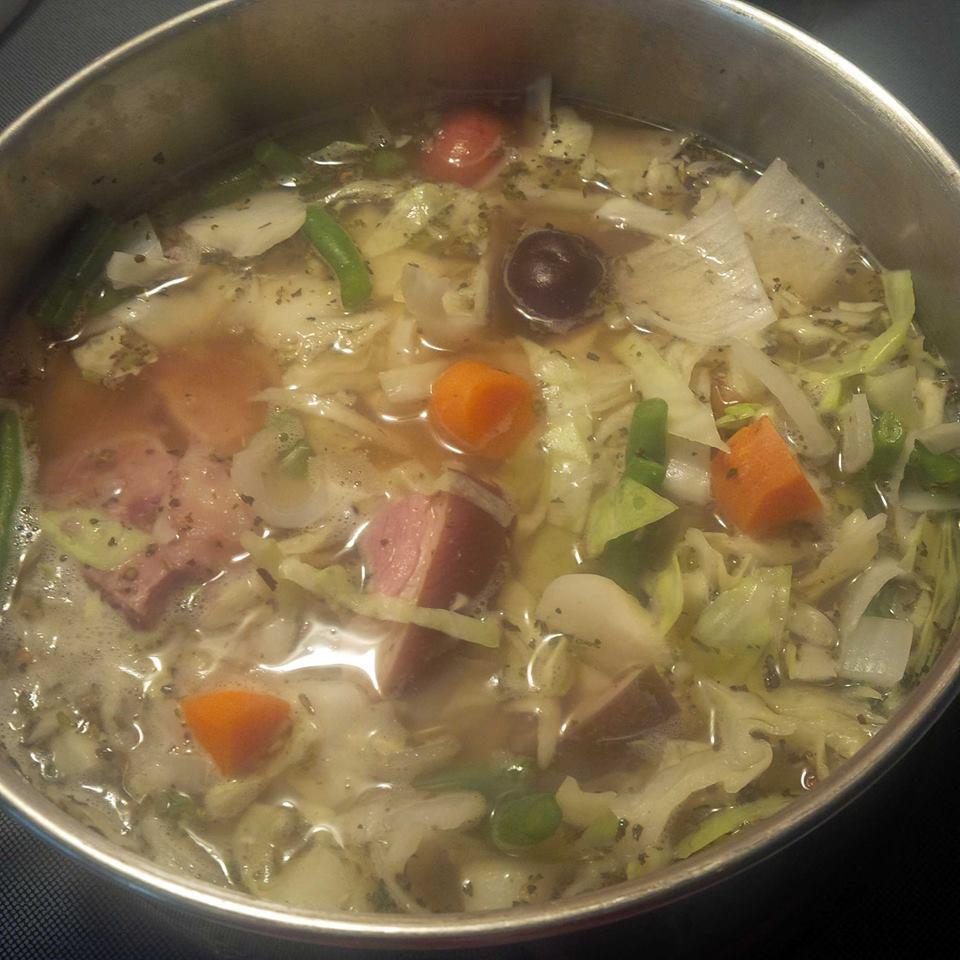 Pork and Cabbage Soup 