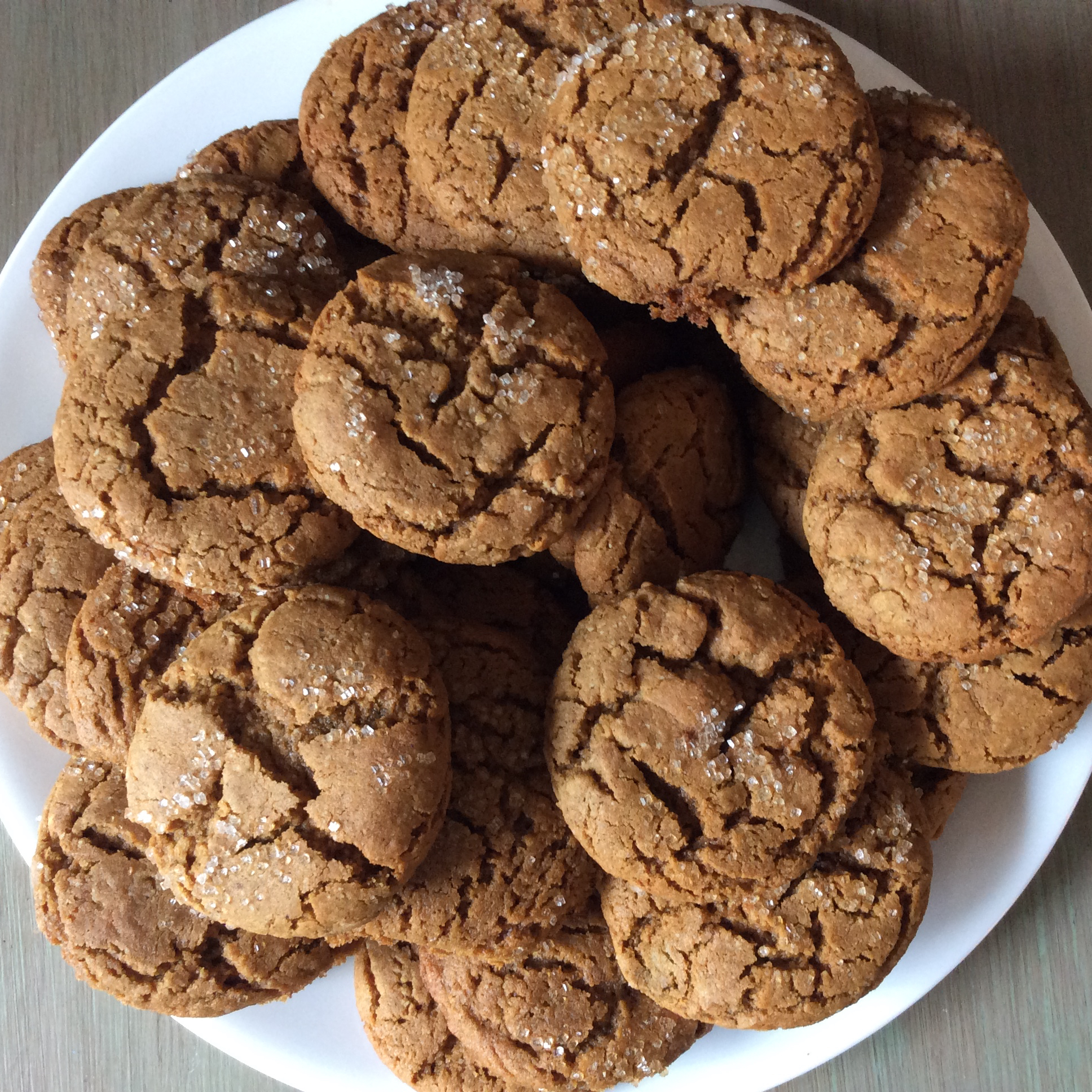 Whole Wheat Ginger Snaps 