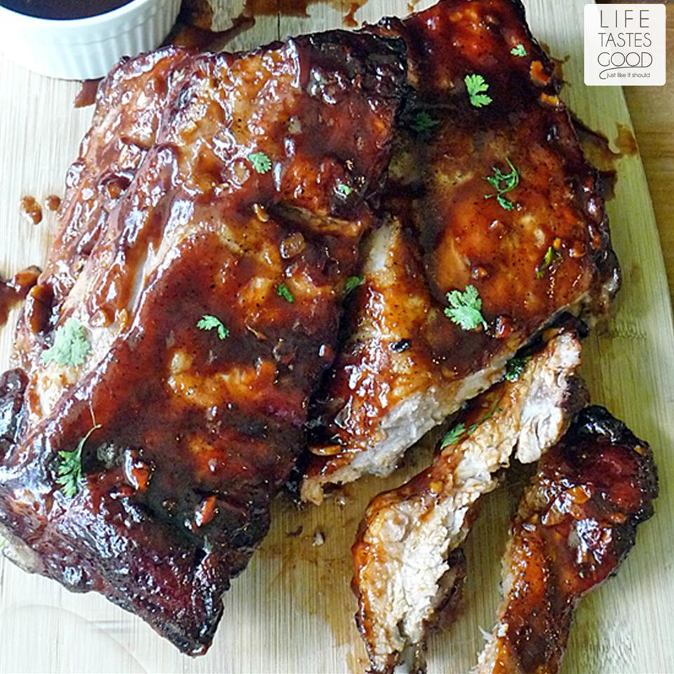 Spicy Chinese Barbeque Riblets 