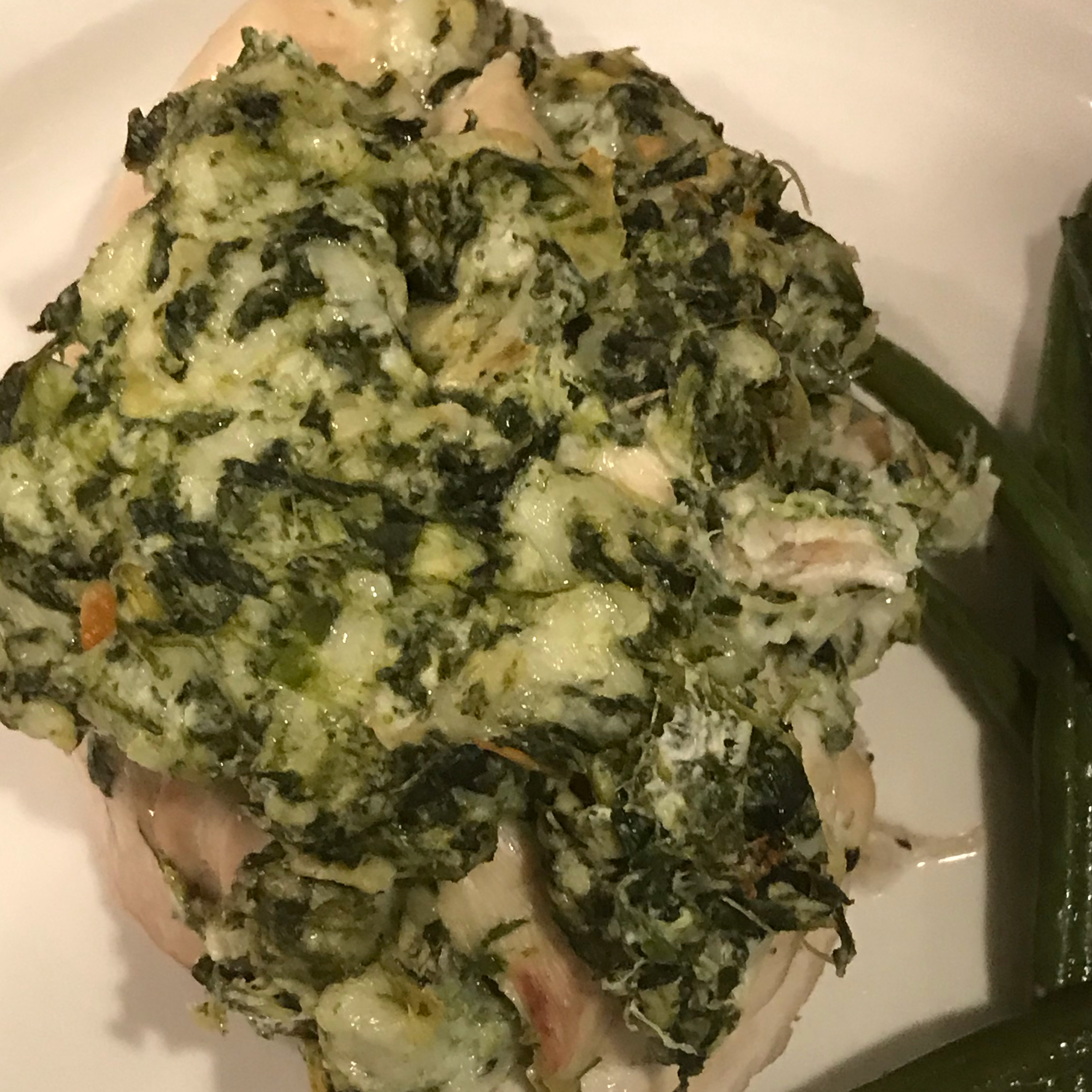 Keto Spinach-Artichoke Chicken 