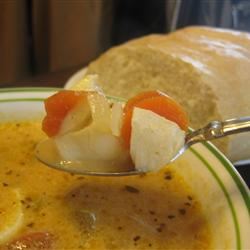 Hearty Halibut Chowder 