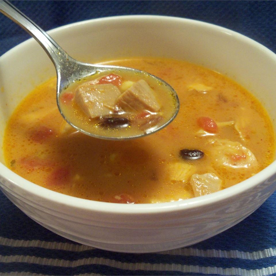 Southwestern Turkey Soup 