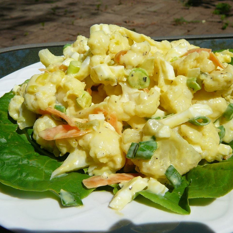 Cauliflower and Egg Salad 