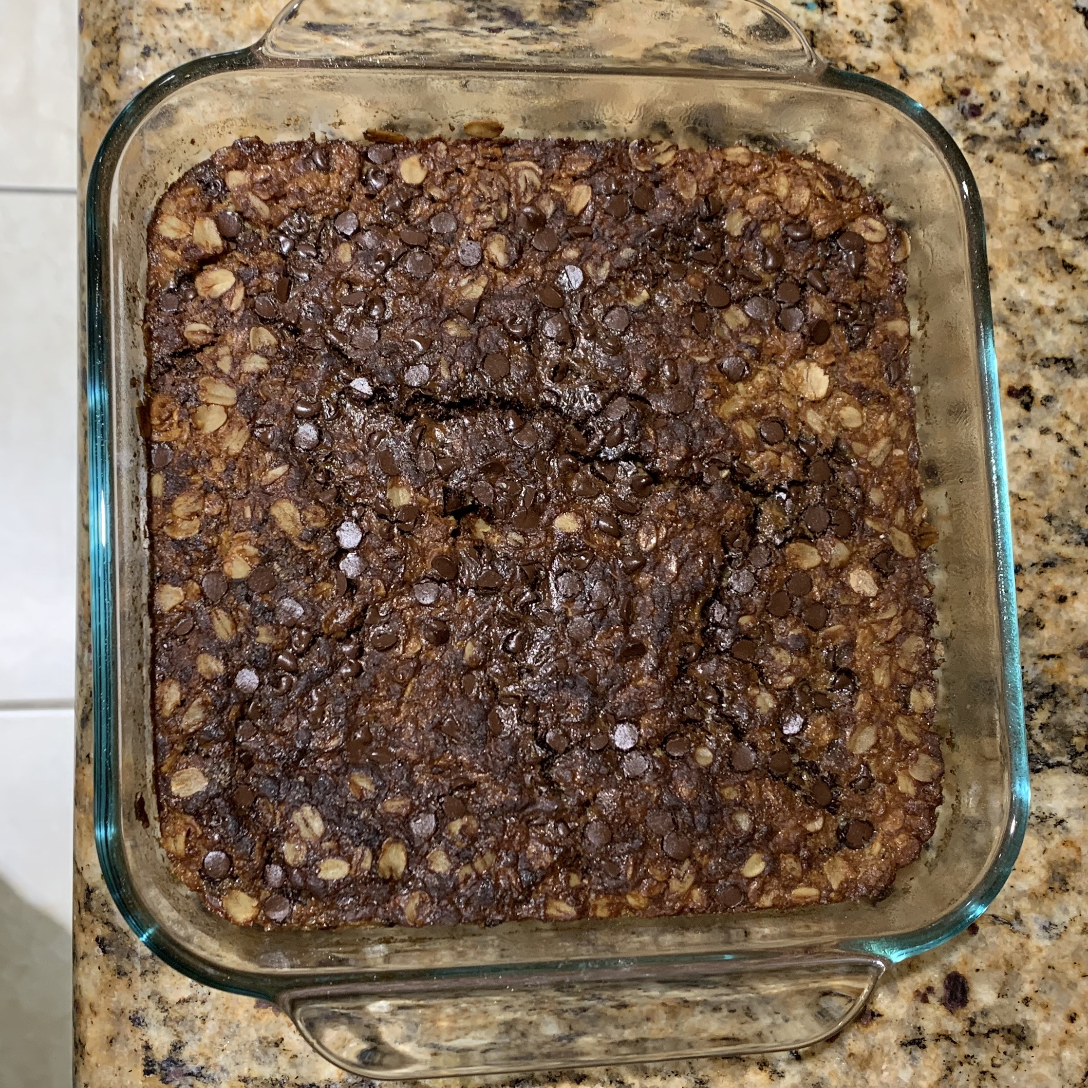 Chocolate Chip Baked Oatmeal 