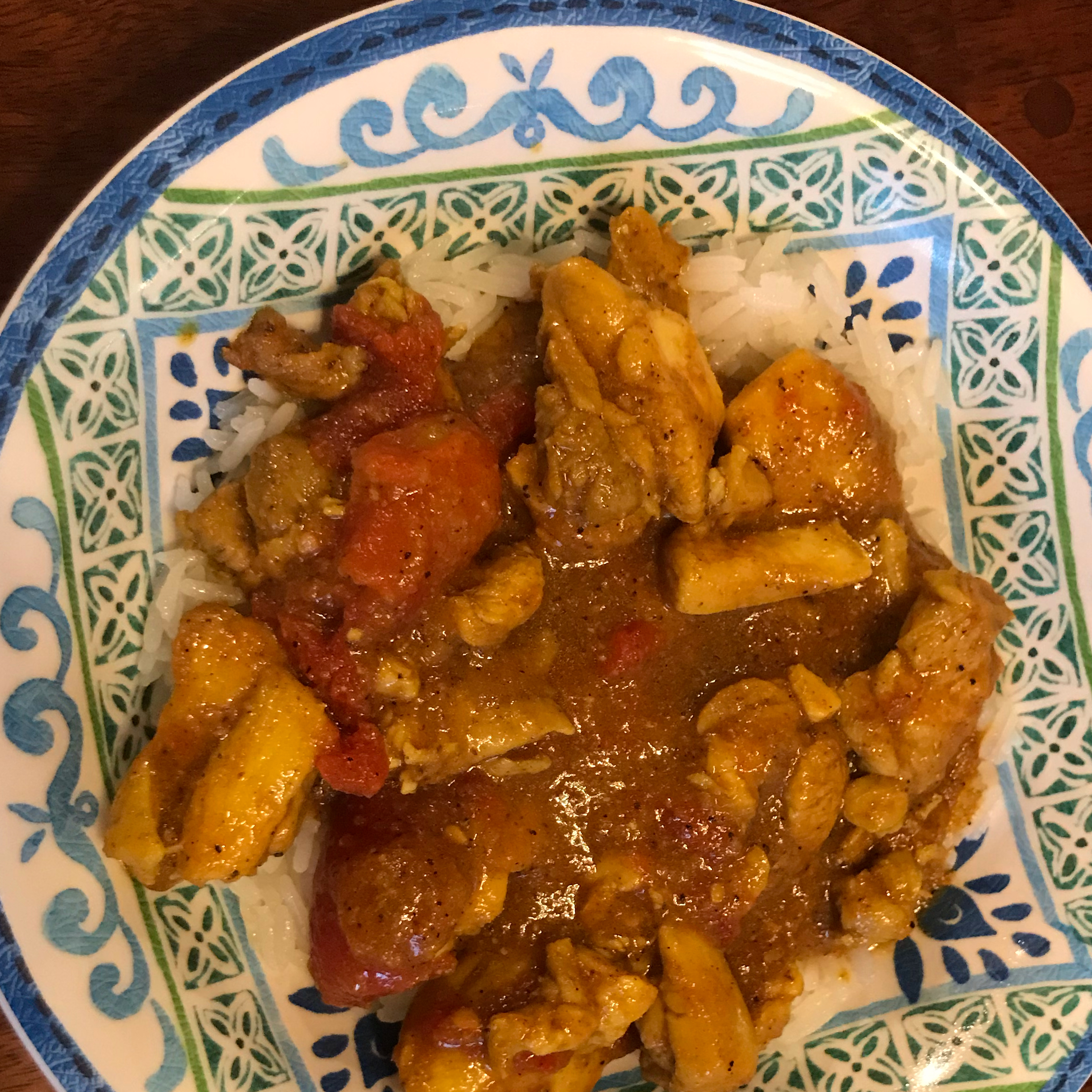 Indian Tomato Chicken 