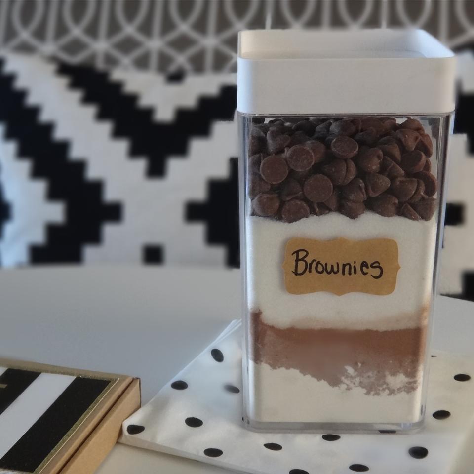 Brownie Mix in a Jar II House of Aqua