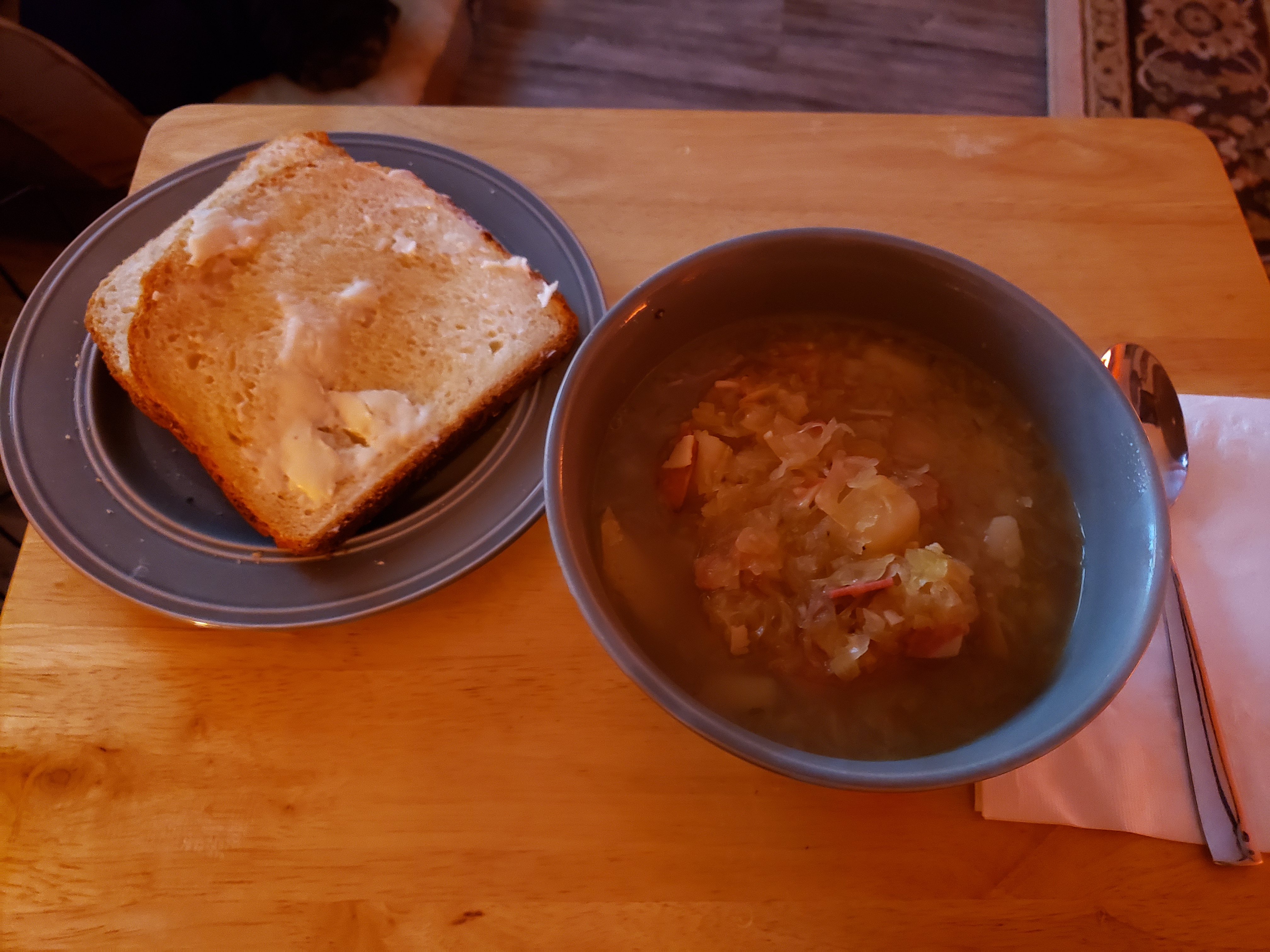 Instant Pot&reg; Sauerkraut Soup with Sausage Gracy
