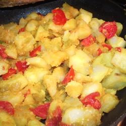 Potatoes with Fresh Ginger and Chilies SWEETJAM