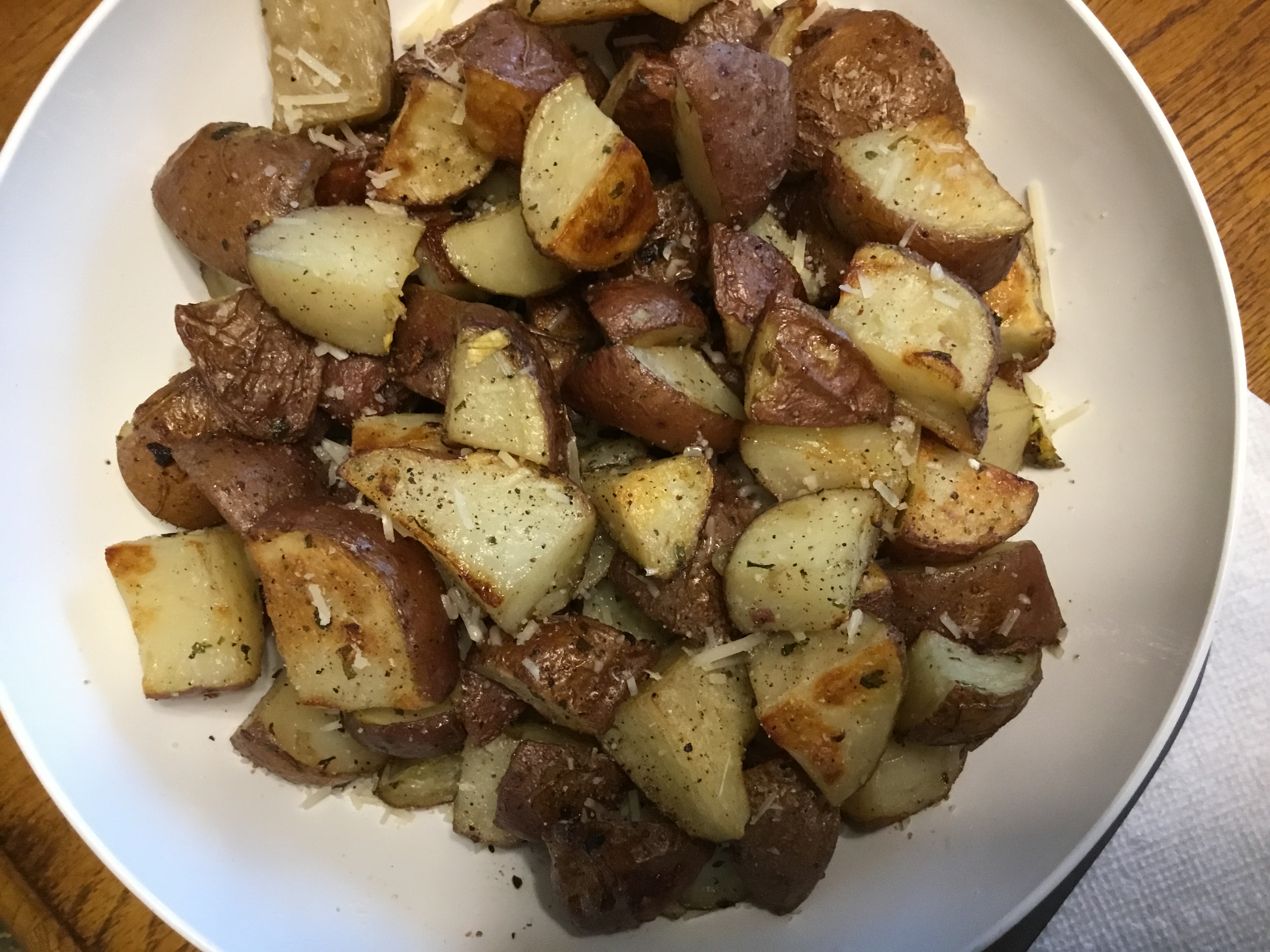Roasted Rosemary Onion Potatoes 