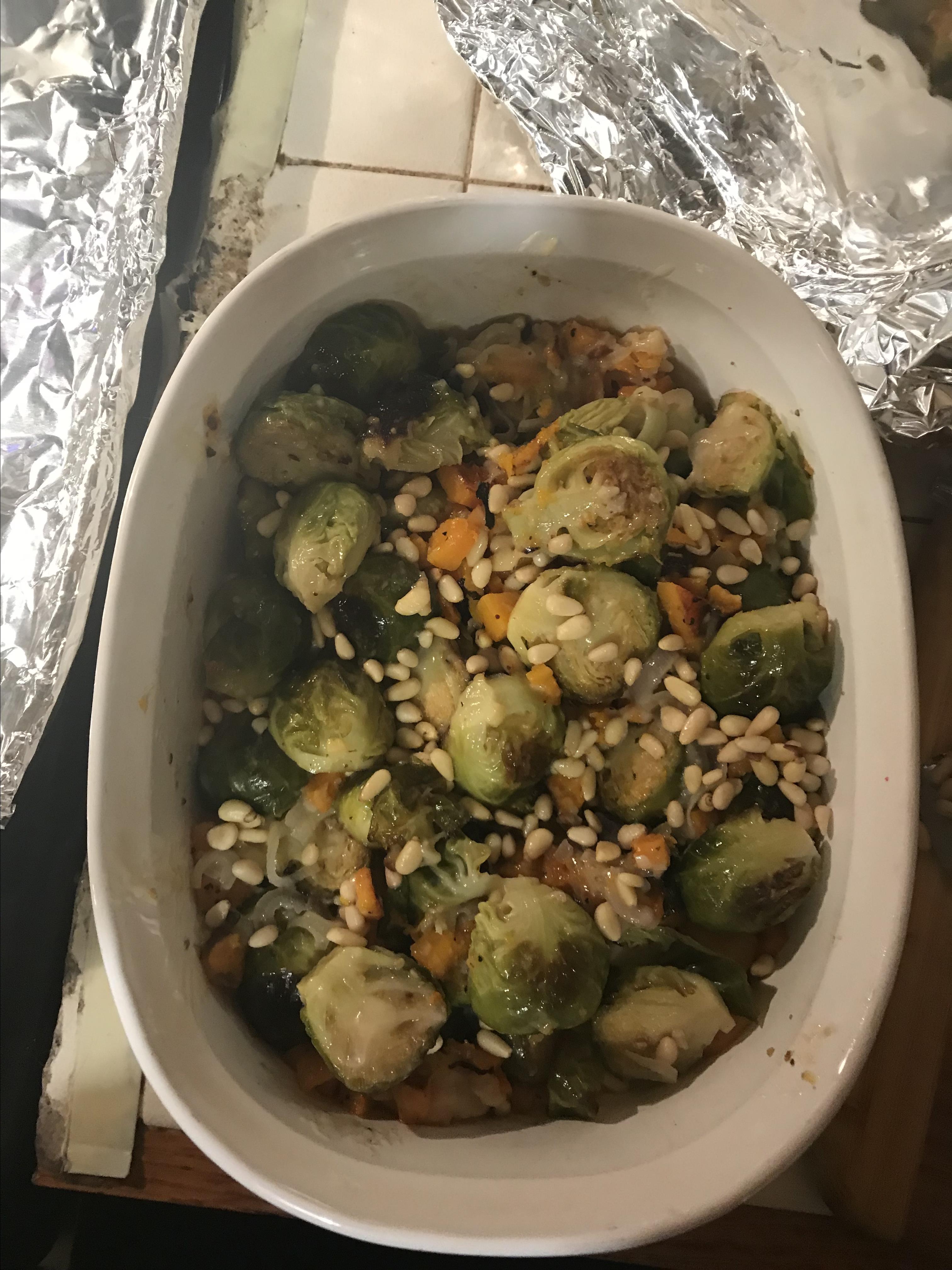 Holiday Brussels Sprouts 