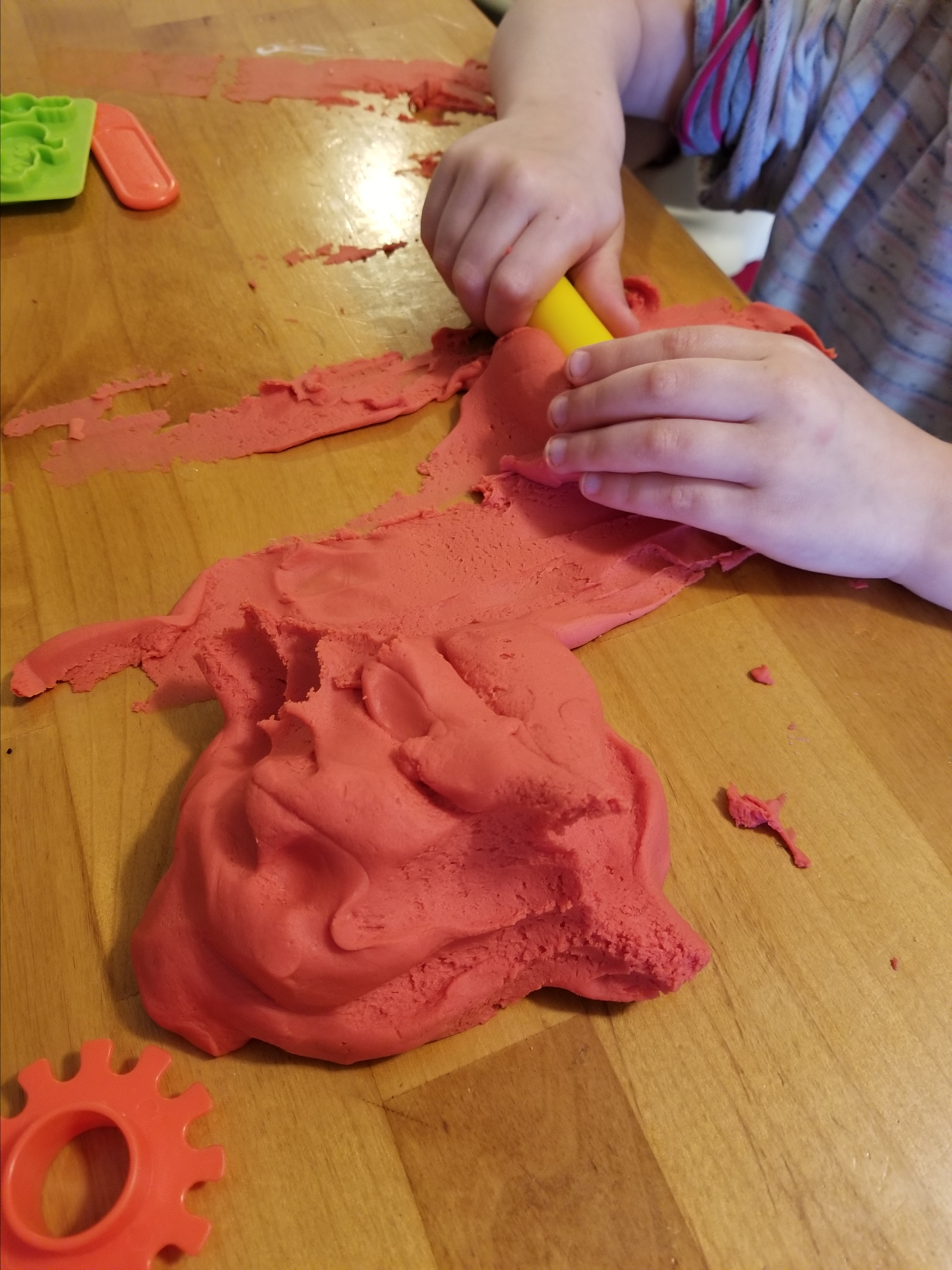 Colorful and Edible Play Dough 