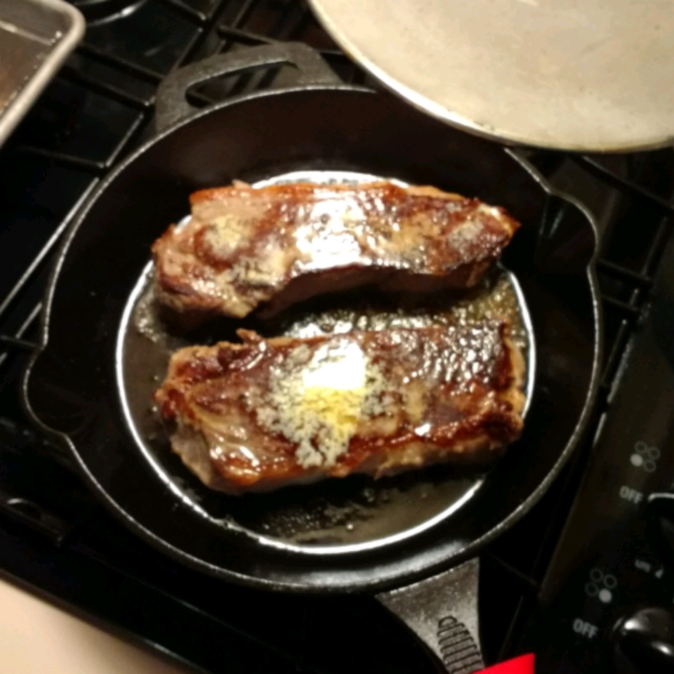 Salt and Pepper Ribeye Steak 