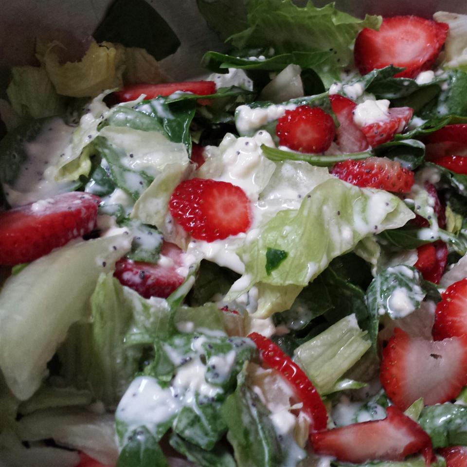 Strawberry Romaine Salad I 