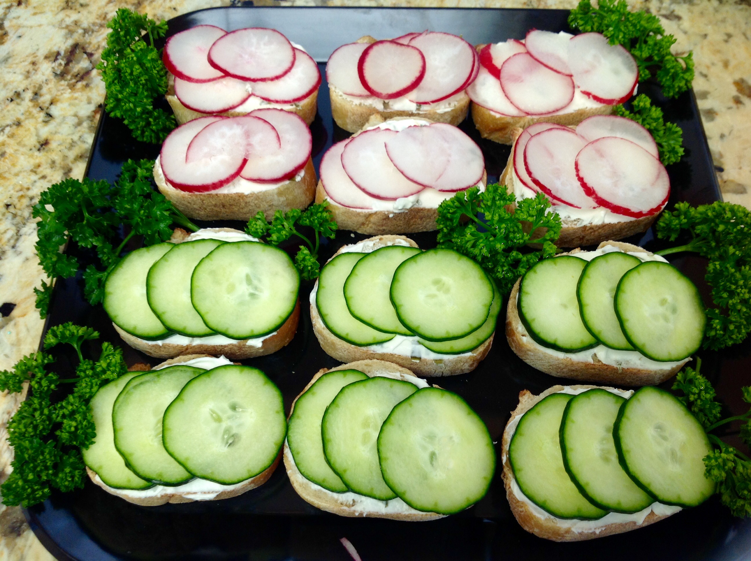 Cucumber Sandwiches III 