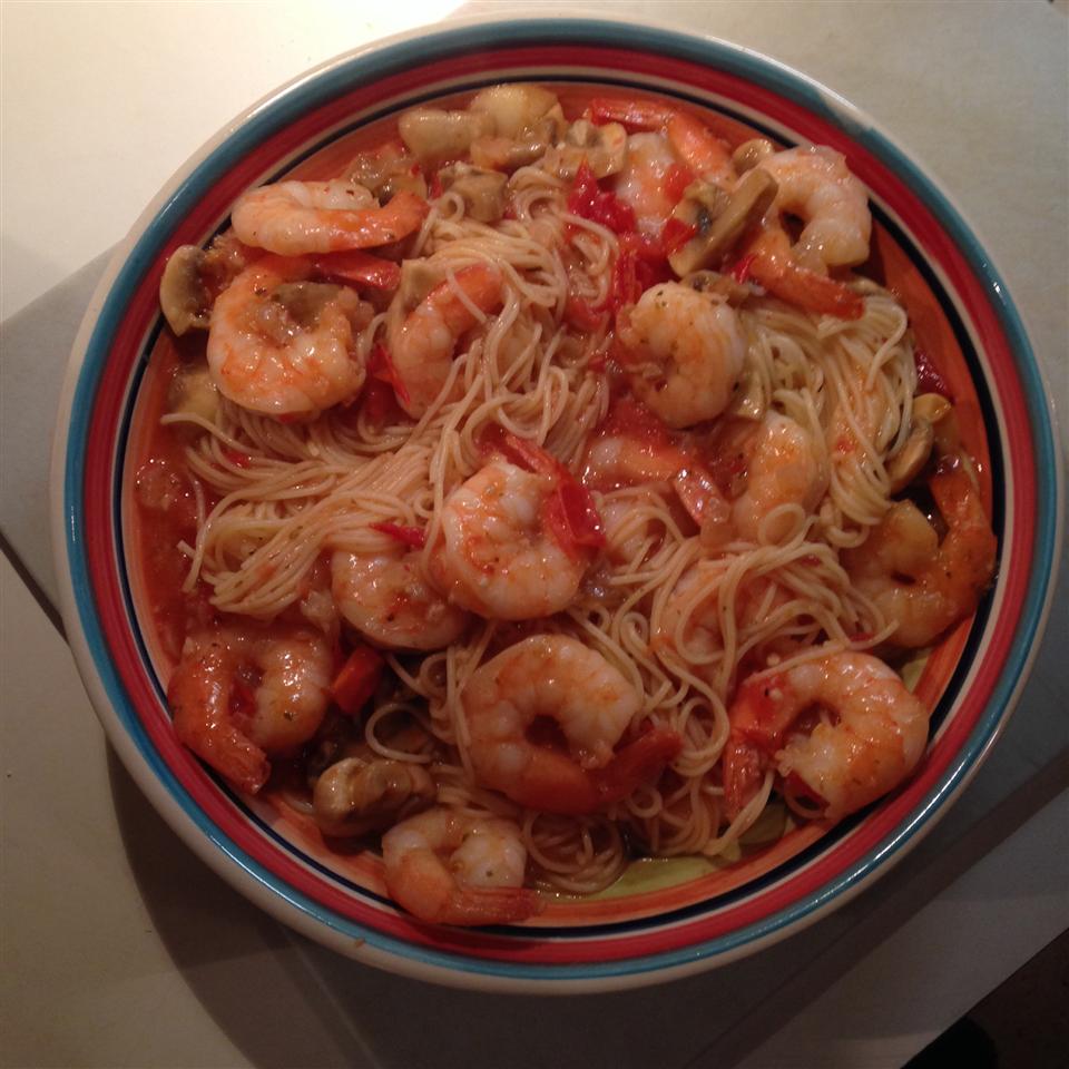 Shrimp Scampi with Angel Hair Pasta 