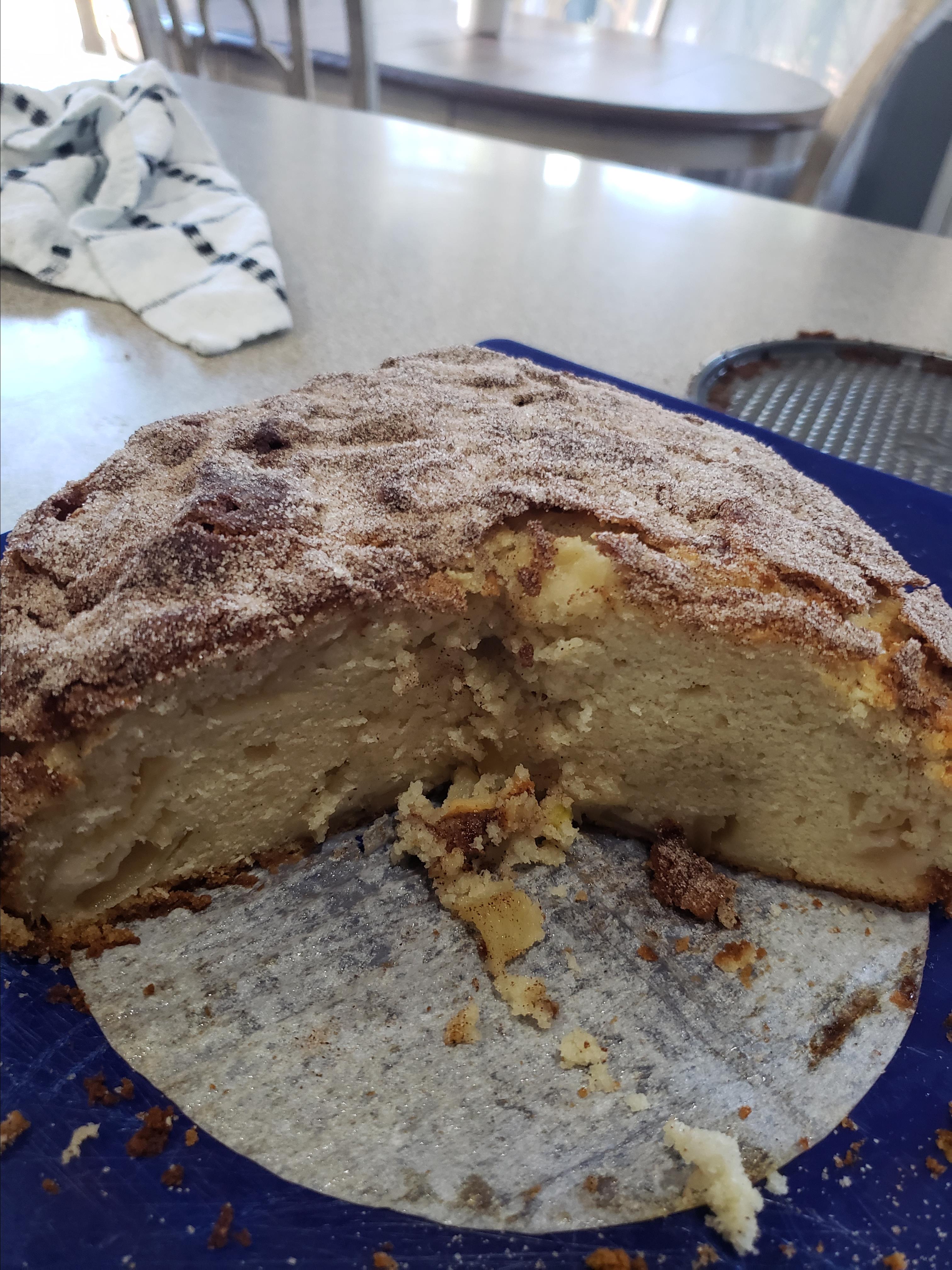 Cinnamon-Apple Cake AKA Hanukkah Cake Jennifer Weinman