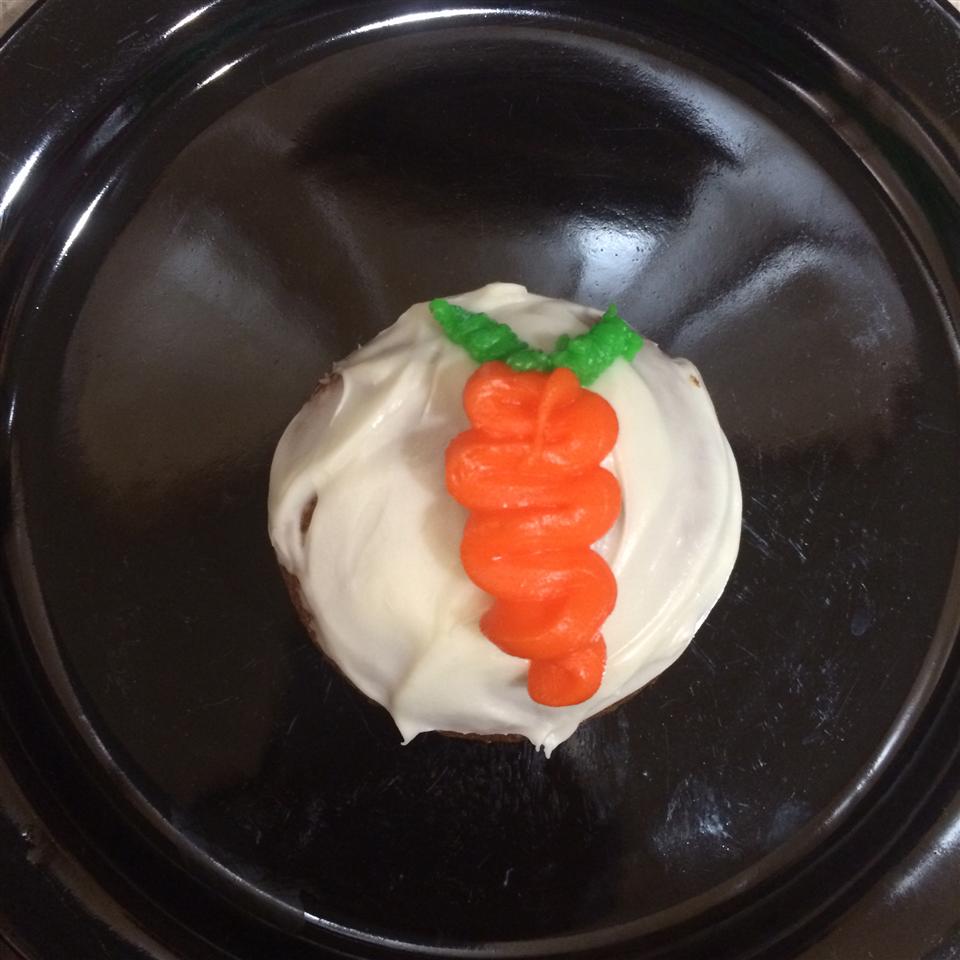 Carrot Pineapple Cupcakes 