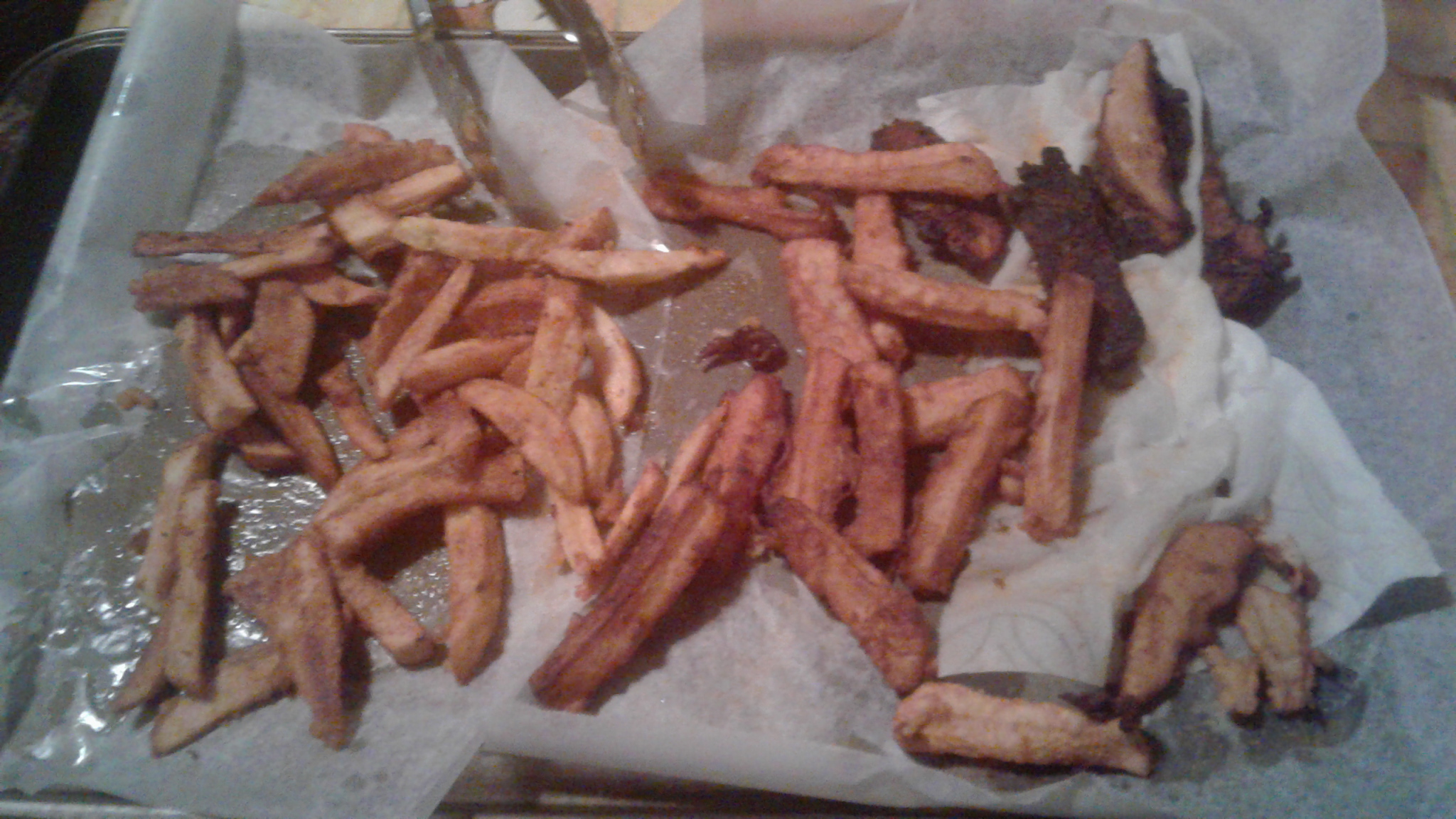 Homemade Crispy Seasoned French Fries 