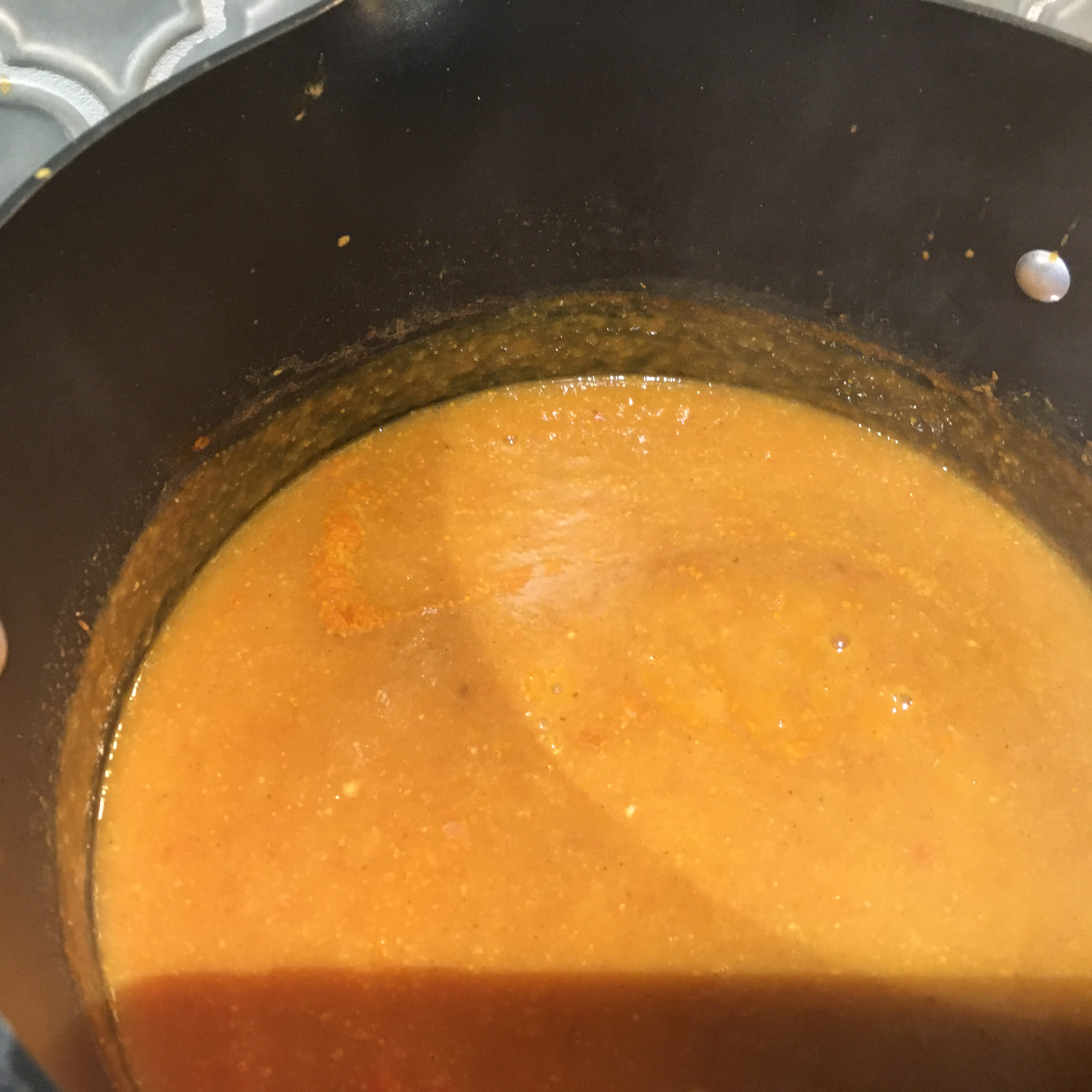Roasted Red Bell Pepper Soup 
