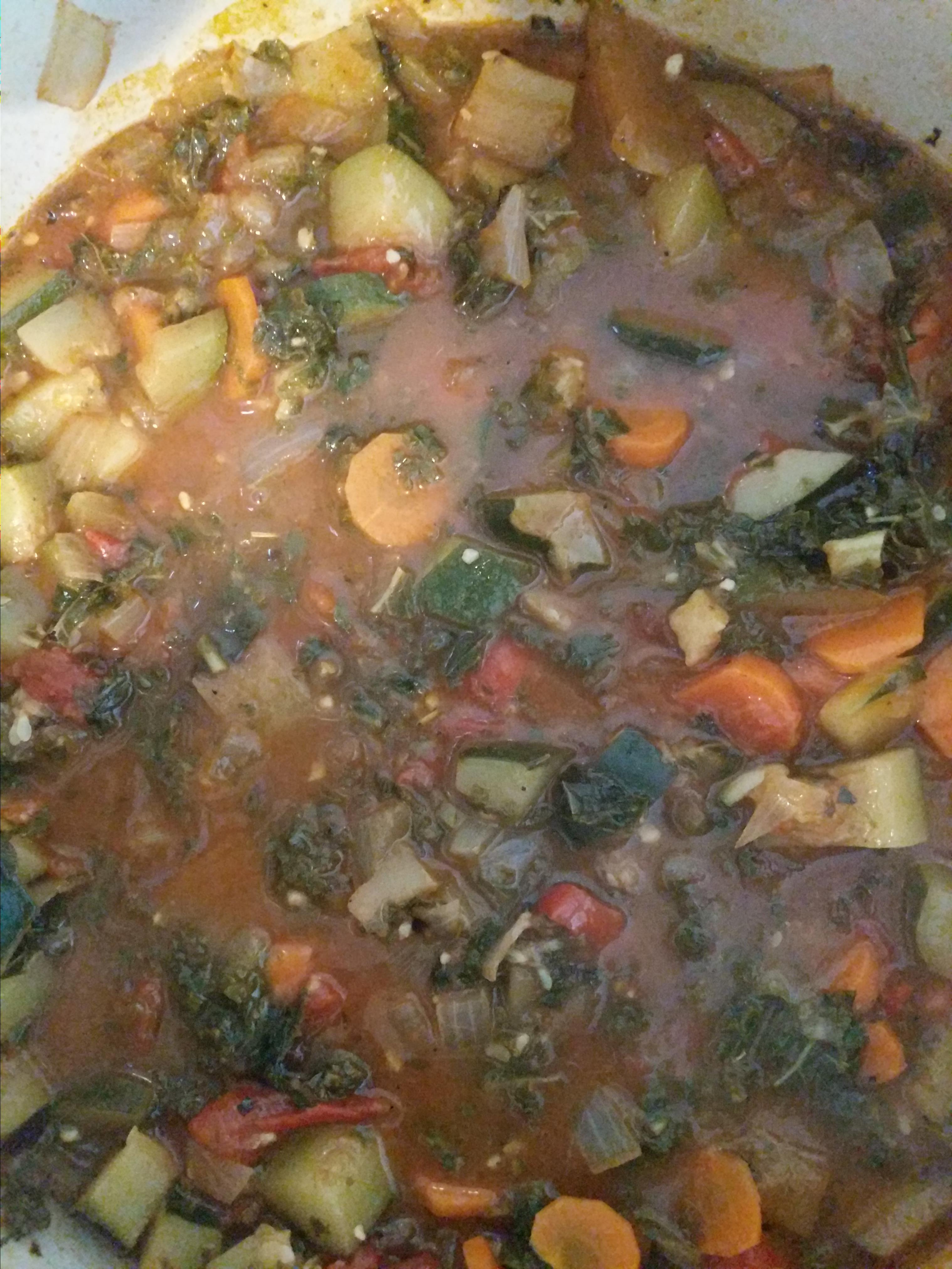 Simple Veggie Soup 