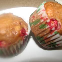 Cranberry Applesauce Muffins 