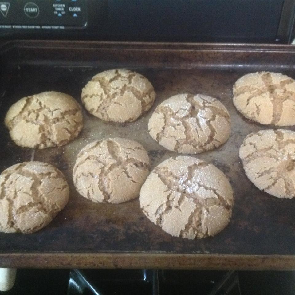 Rolled Molasses Sugar Cookies 