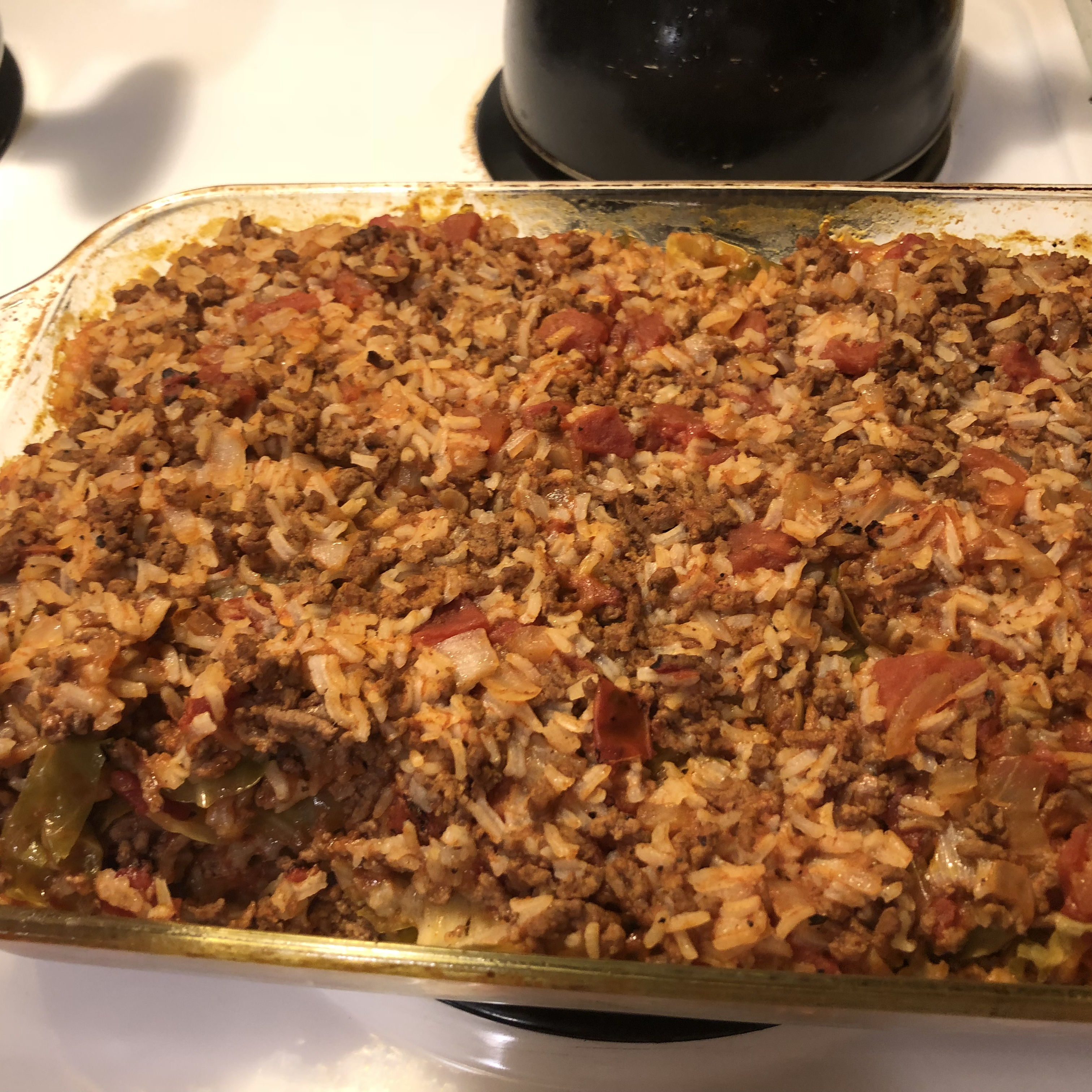 Easy Cabbage Roll Casserole 
