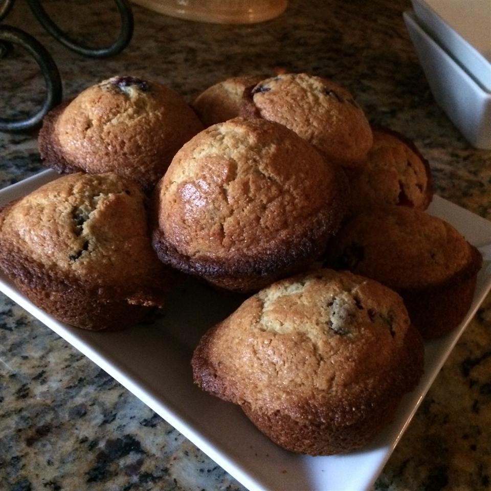 Blueberry Cornmeal Muffins 