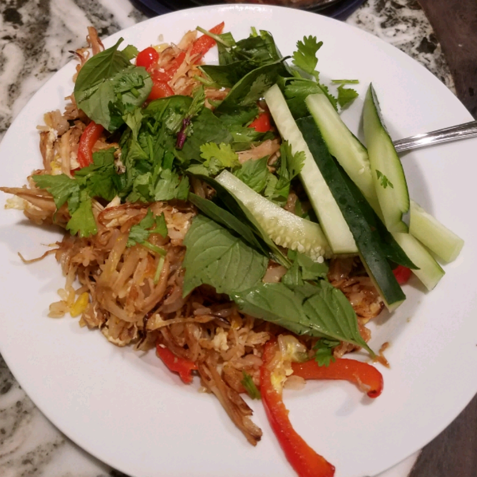 Thai Spicy Basil Chicken Fried Rice 