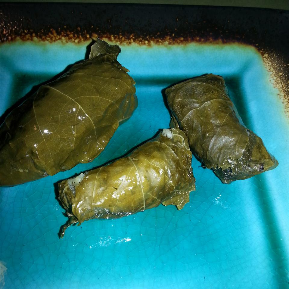 My Own Famous Stuffed Grape Leaves 