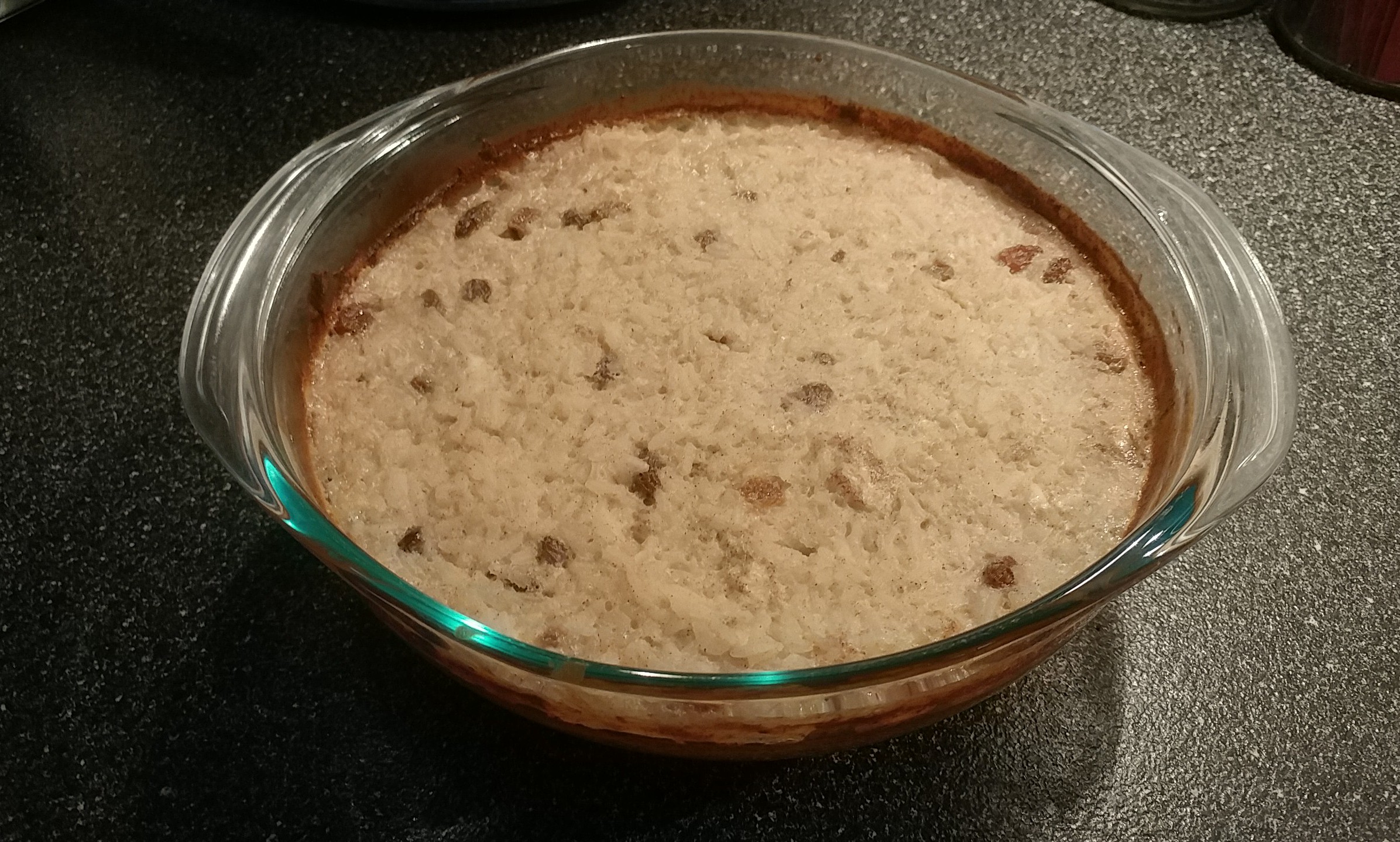 Baked Rice Pudding 