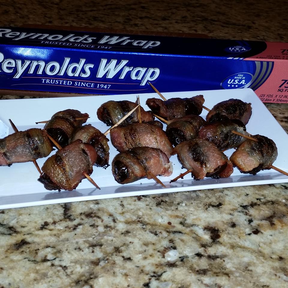 Bacon Wrapped Dates 