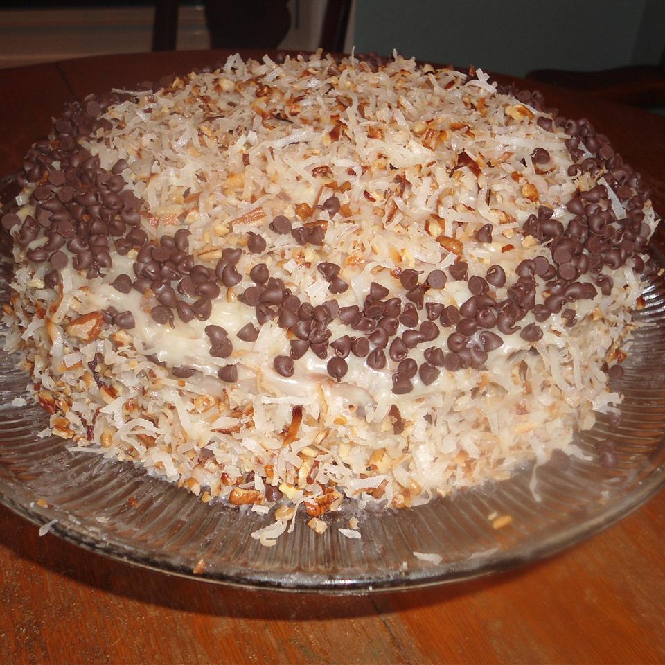 Coconut Pecan Cake Genevieve Acker