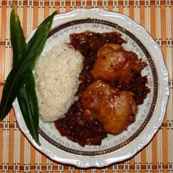 Adobo Chicken with Ginger 