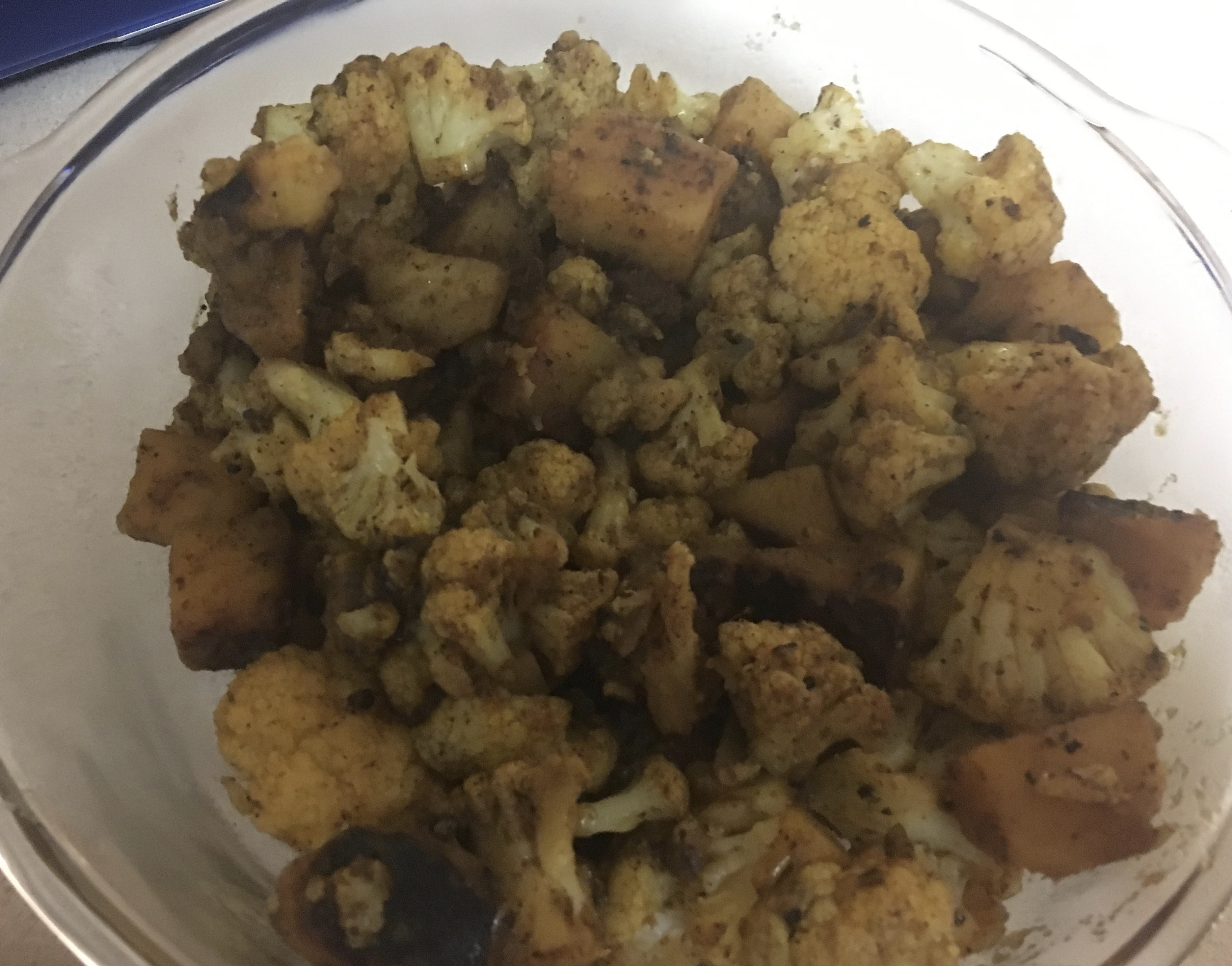 Gobi Aloo (Indian Style Cauliflower with Potatoes) Susan Johnston
