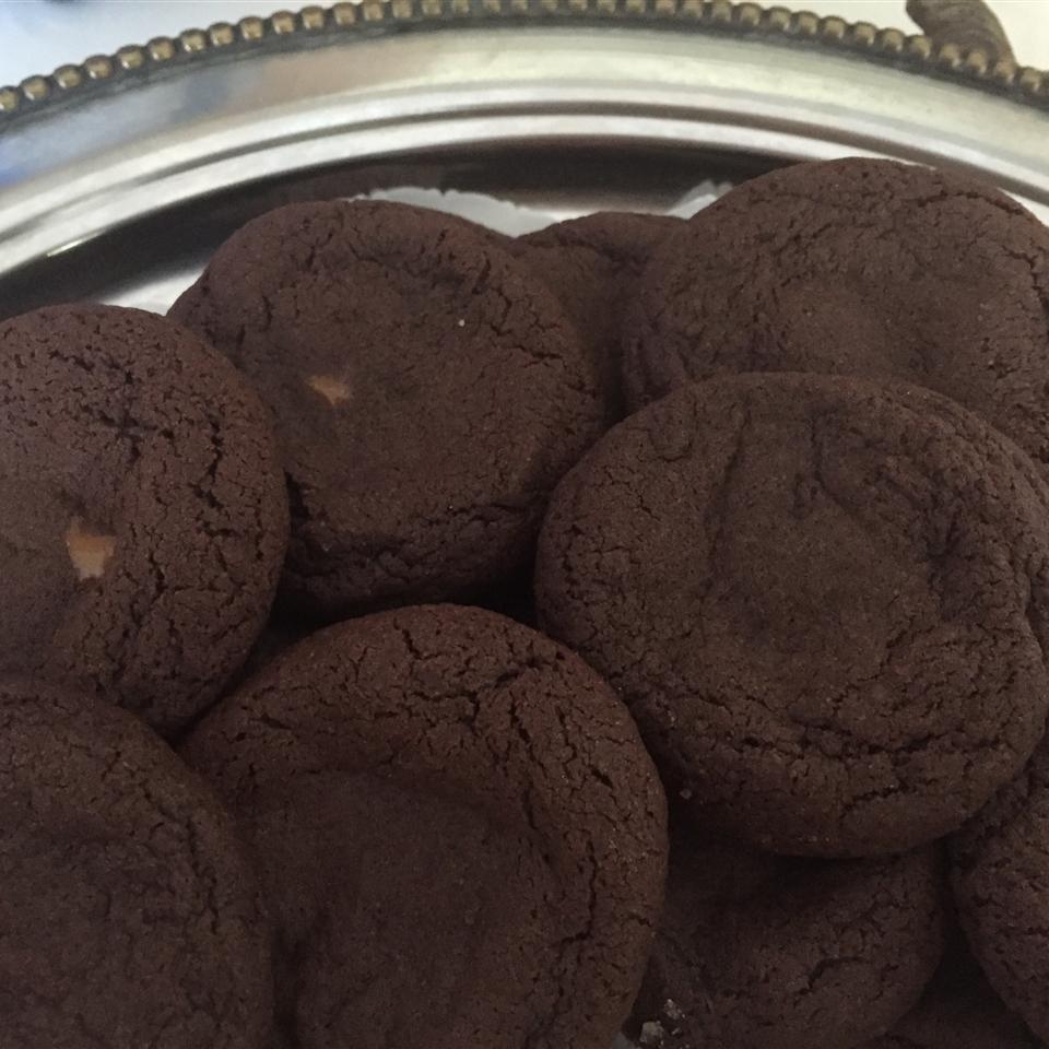 Caramel Filled Chocolate Cookies 