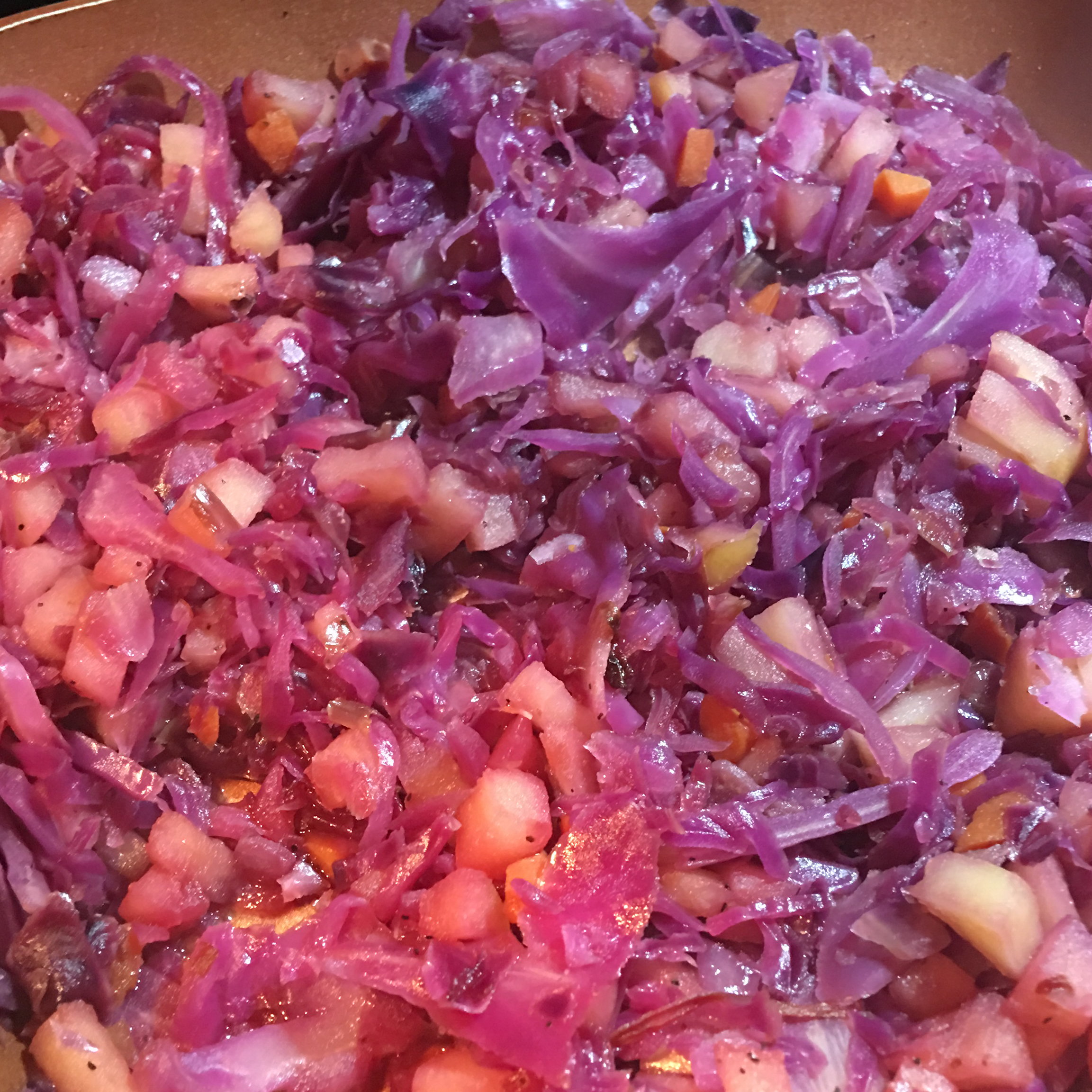 Red Cabbage and Apples blonndi1231