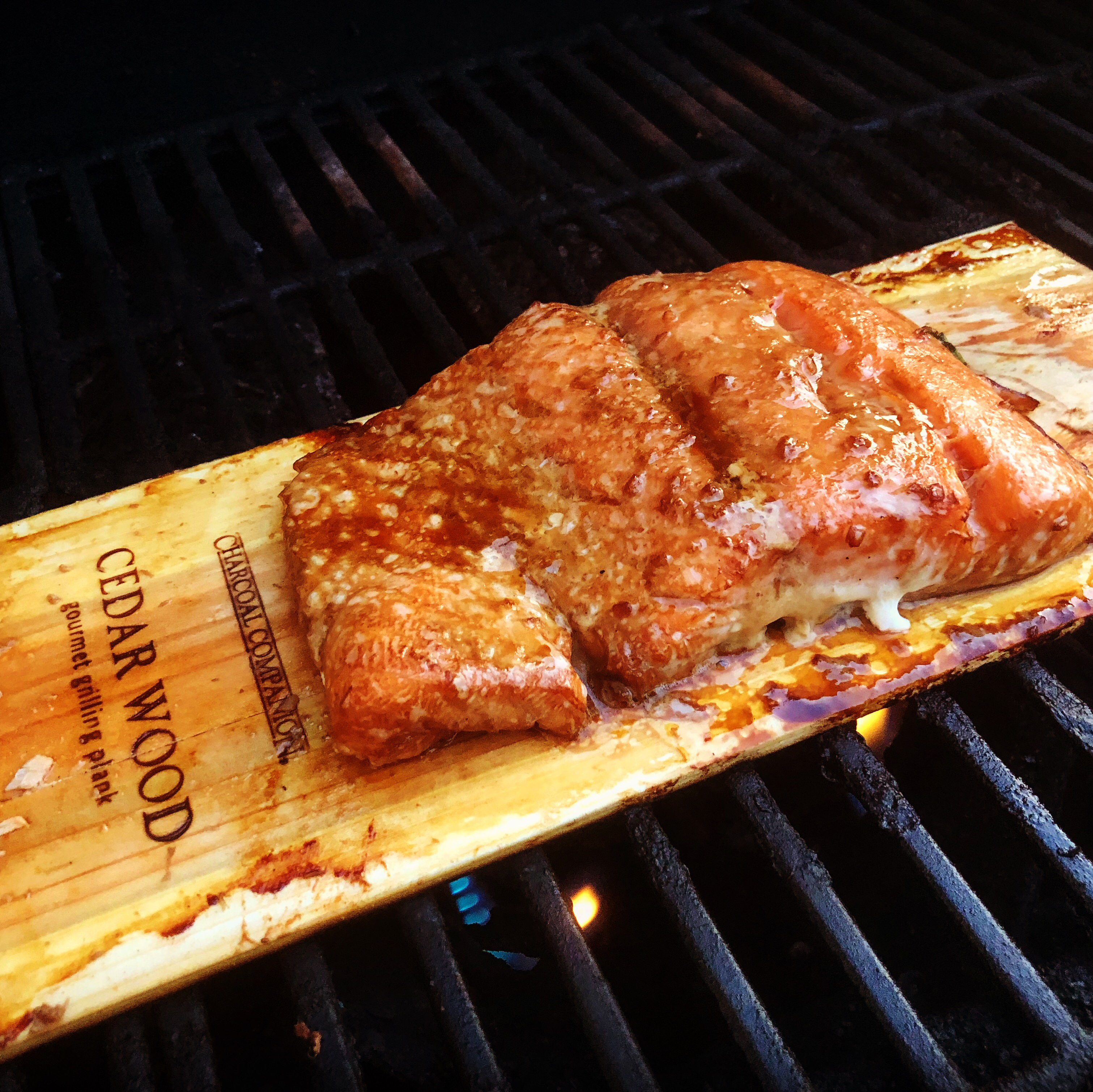 Cedar Planked Salmon 