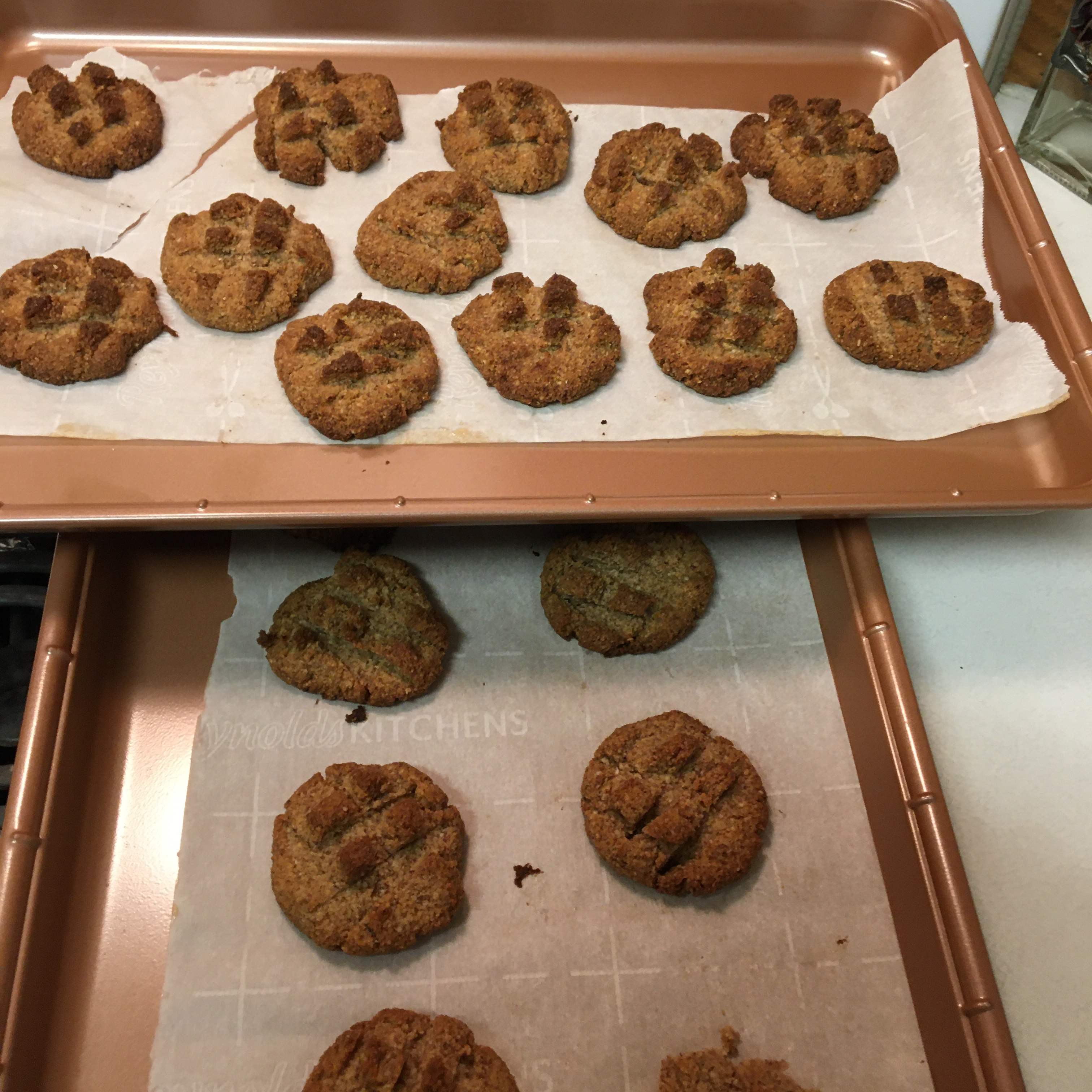 Low-Carb Almond Cinnamon Butter Cookies 