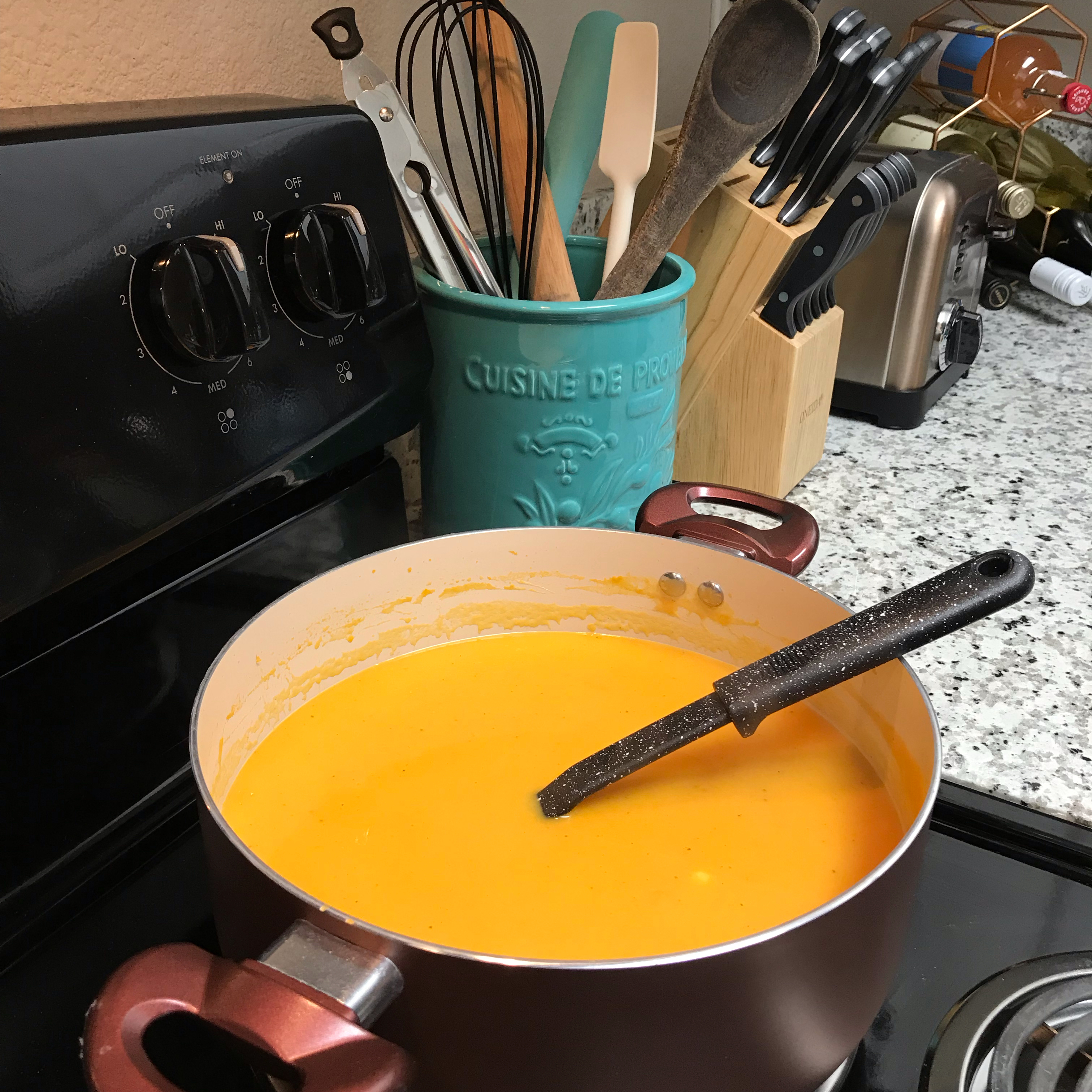 Cream of Sweet Potato Soup 