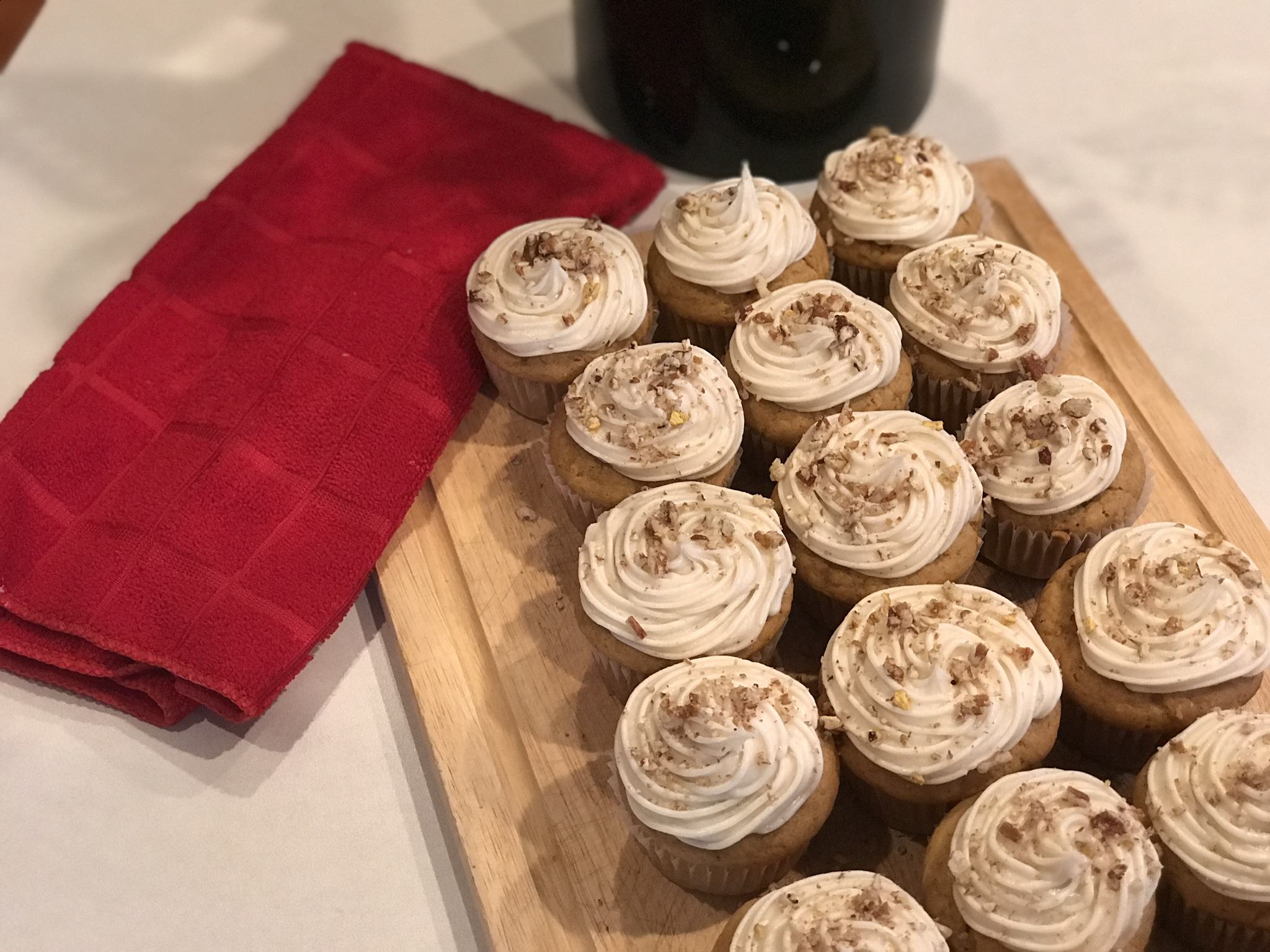 Sweet Potato Cupcakes with Toasted Marshmallow Frosting Misha Moore