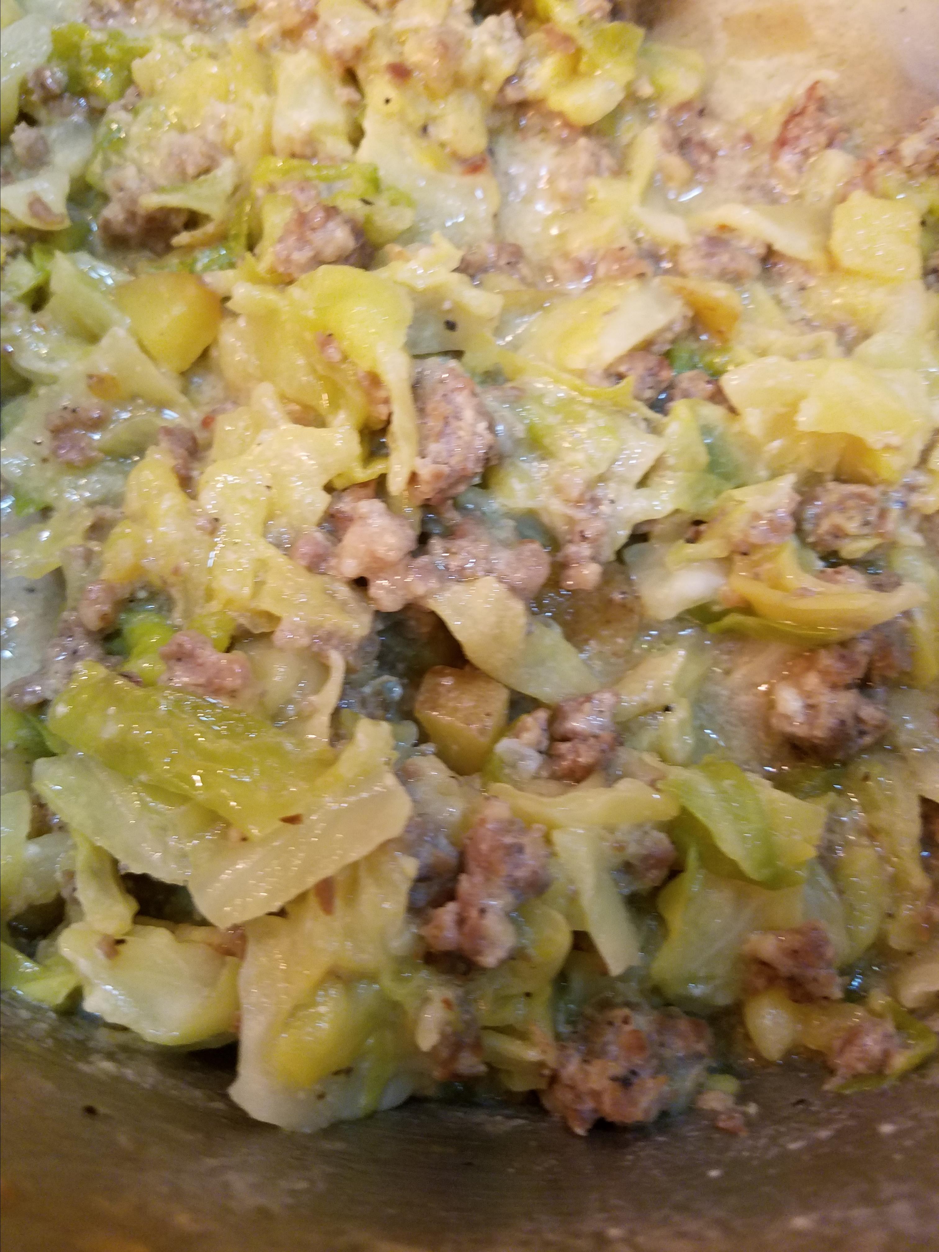 Instant Pot&reg; Creamy Cabbage Sausage Soup Patty J Gonzales