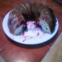 Cranberry Swirl Coffee Cake 