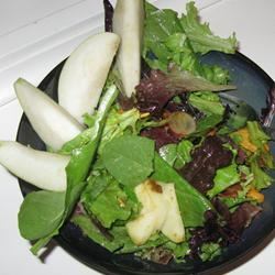 Curried Cashew, Pear, and Grape Salad 
