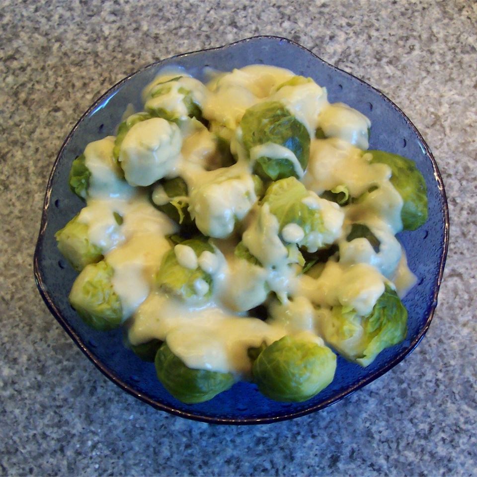 Brussels Sprouts in Mustard Sauce Mary Helen