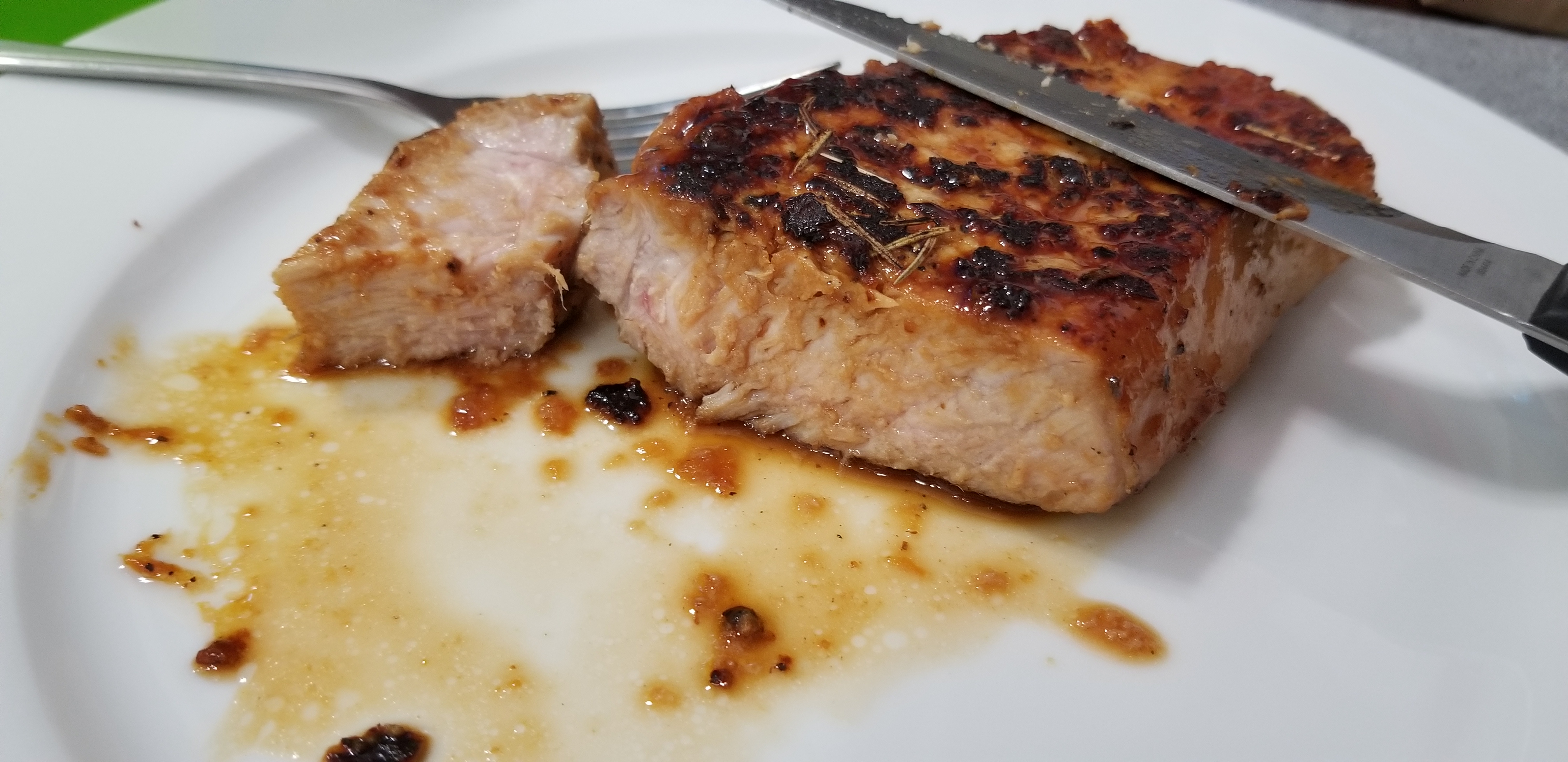 Pork Chops with Apple Cider Glaze 