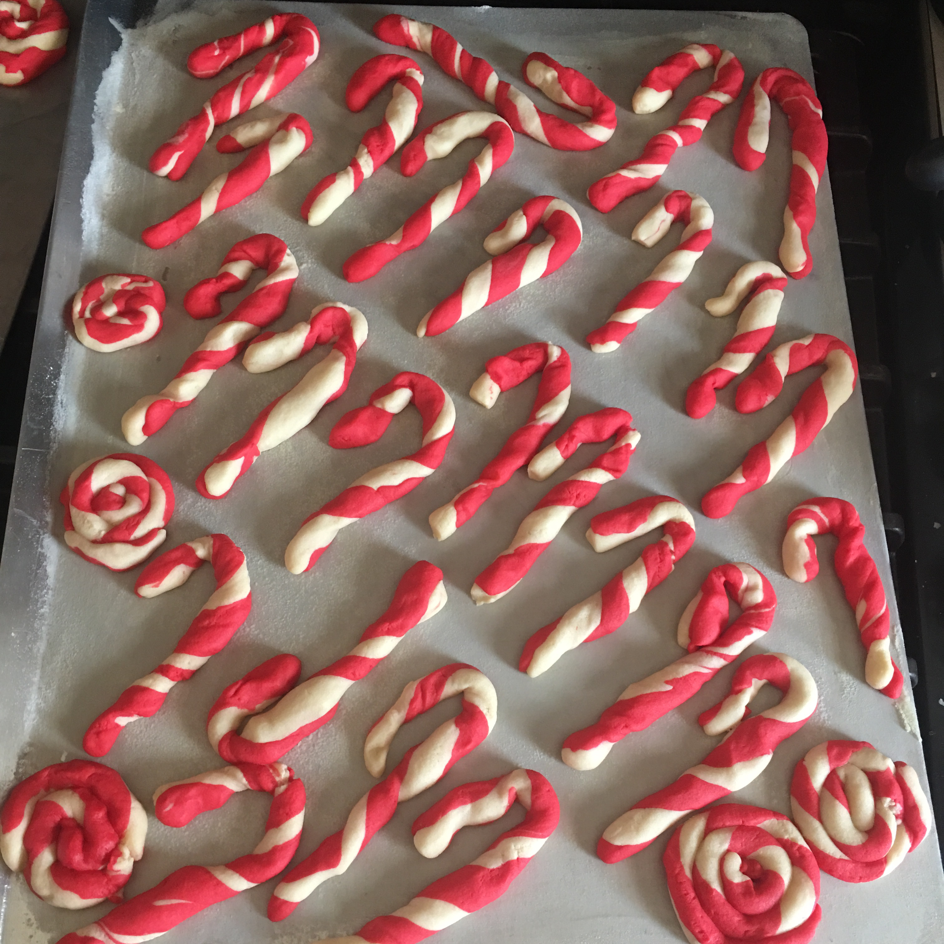 Candy Cane Cookies I 