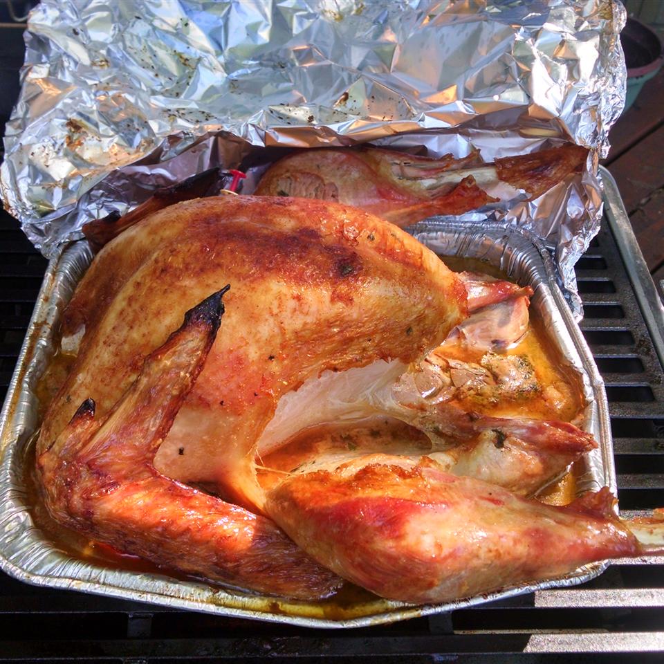 Grilled Whole Turkey 