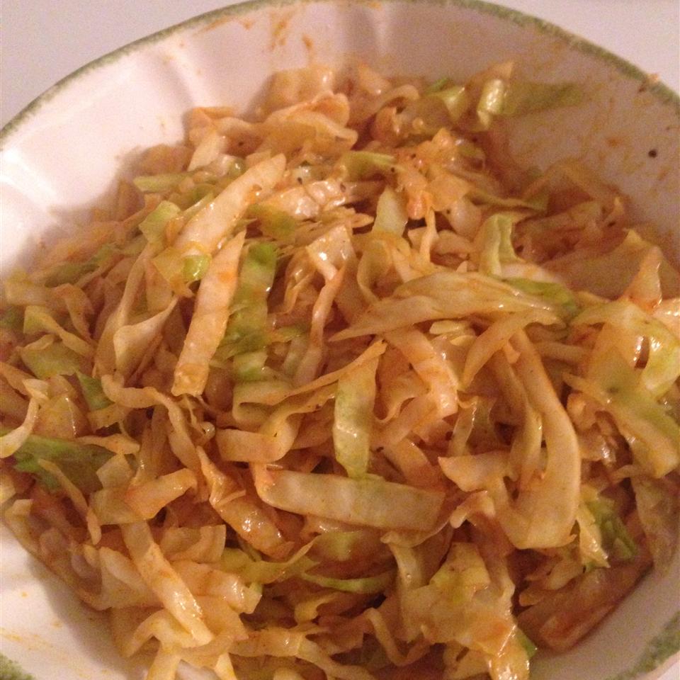 Spicy Cajun Cabbage Sara Kossove
