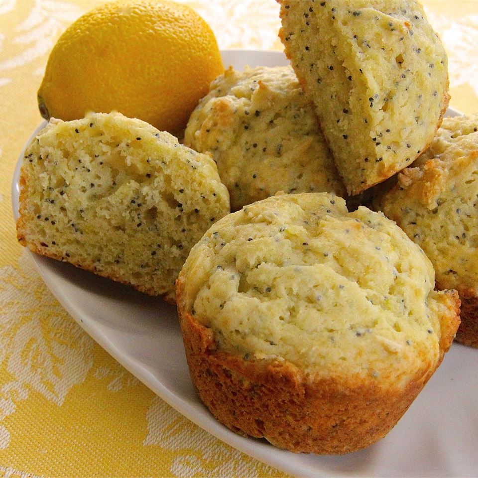 Babs' Lemon Poppy Seed Muffins 